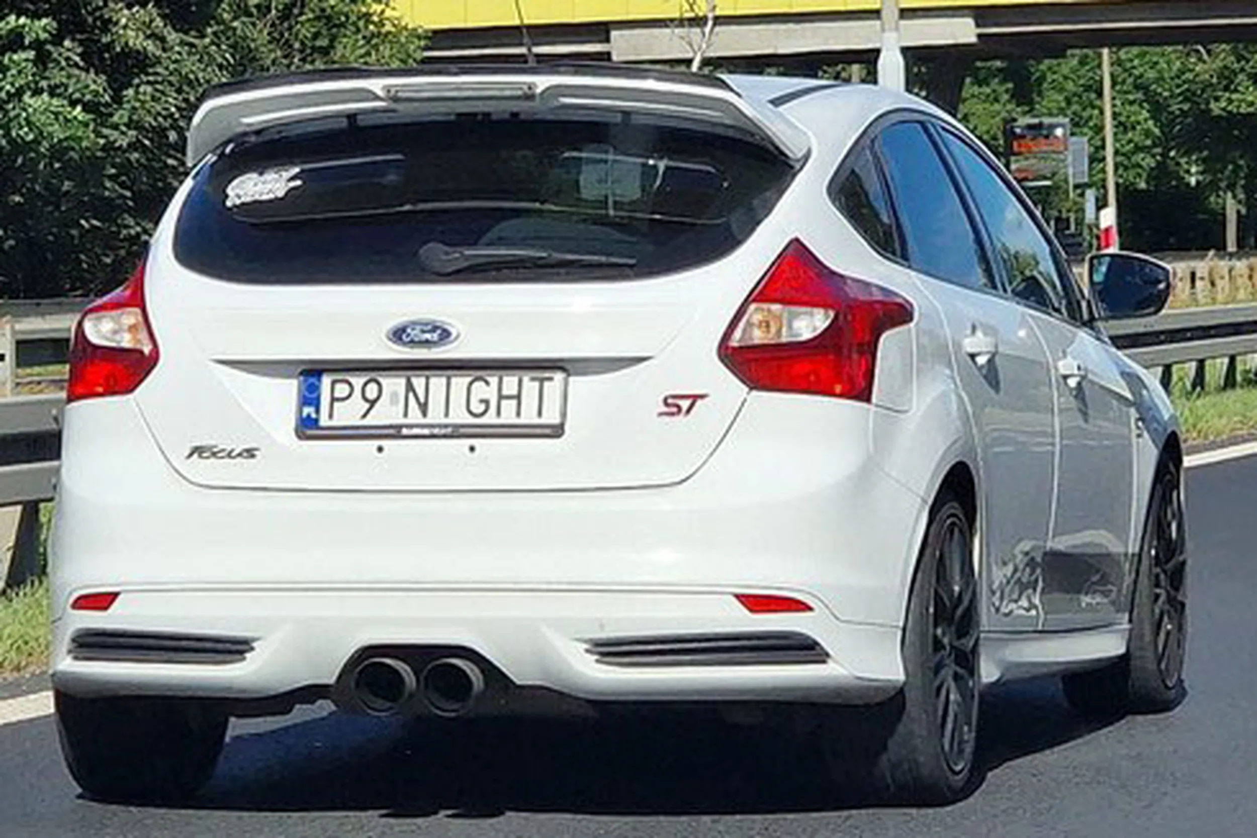 Fajny numer, blacha P9 NIGHT