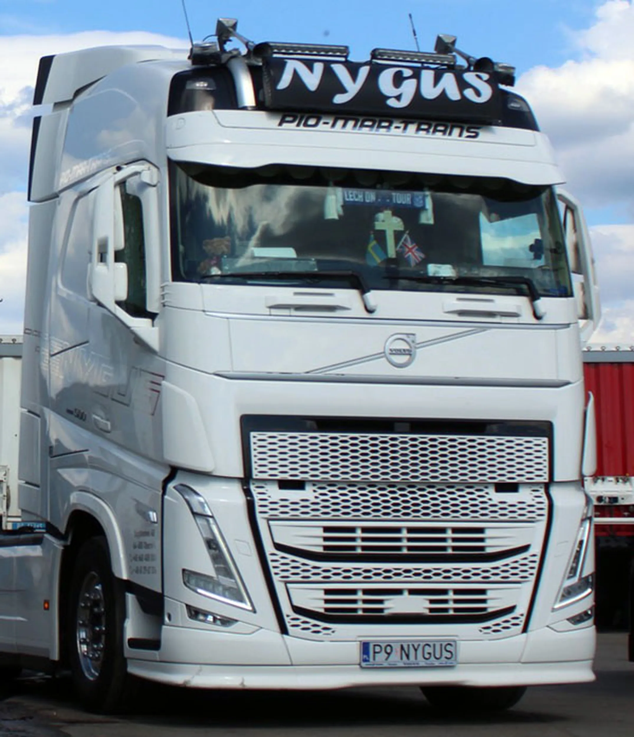 Fajny numer, blacha P9 NYGUS