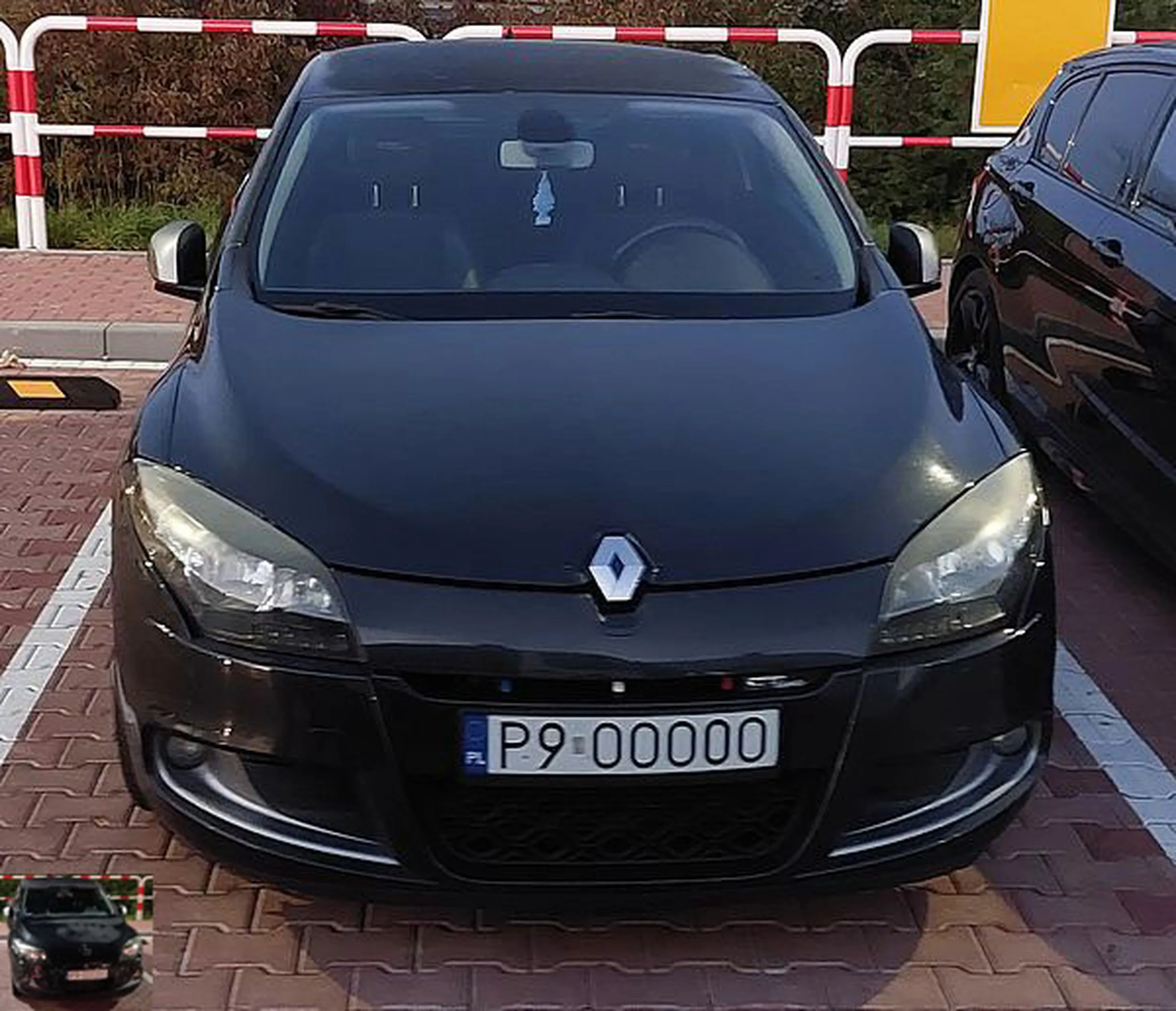 Fajny numer, blacha P9 OOO0O