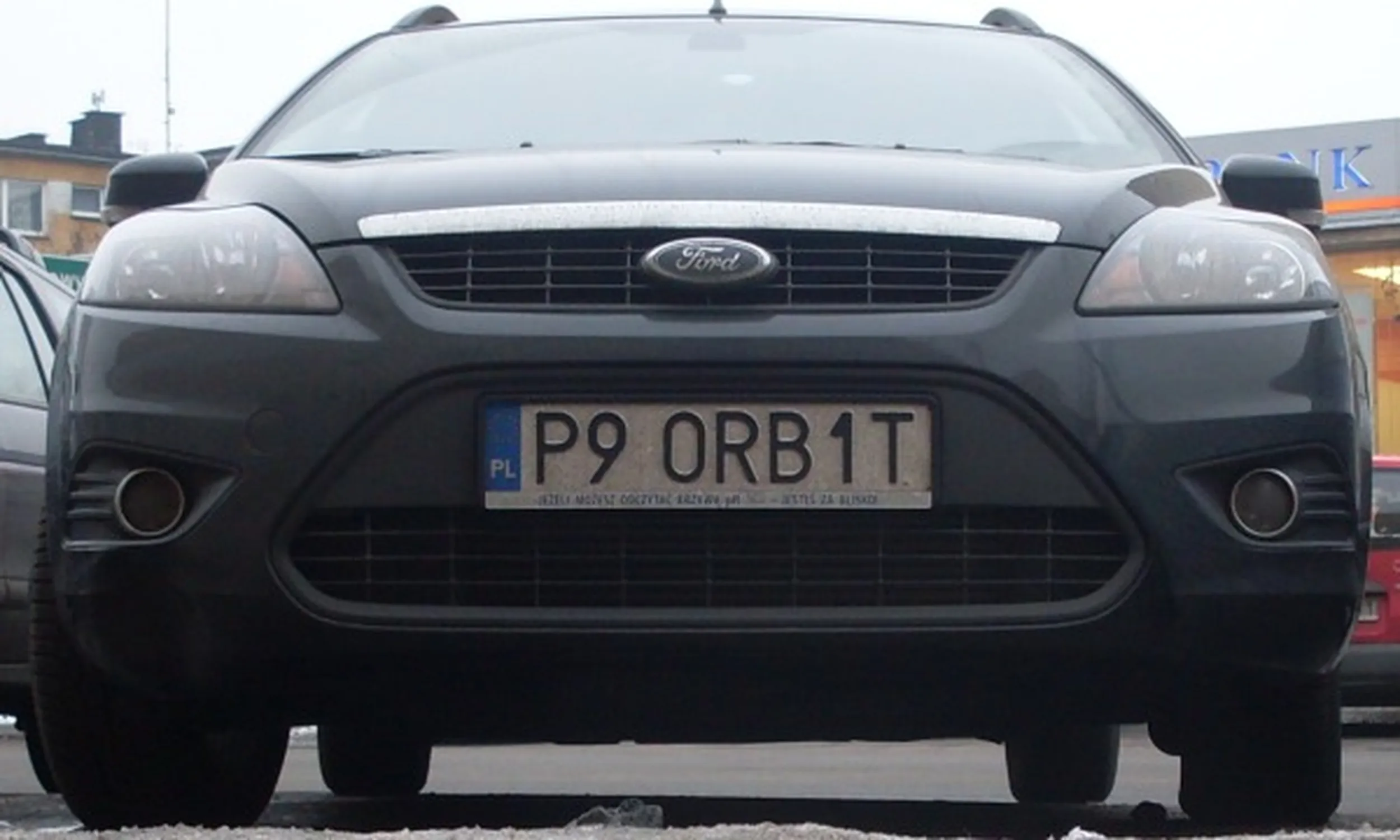 Fajny numer, blacha P9 ORB1T