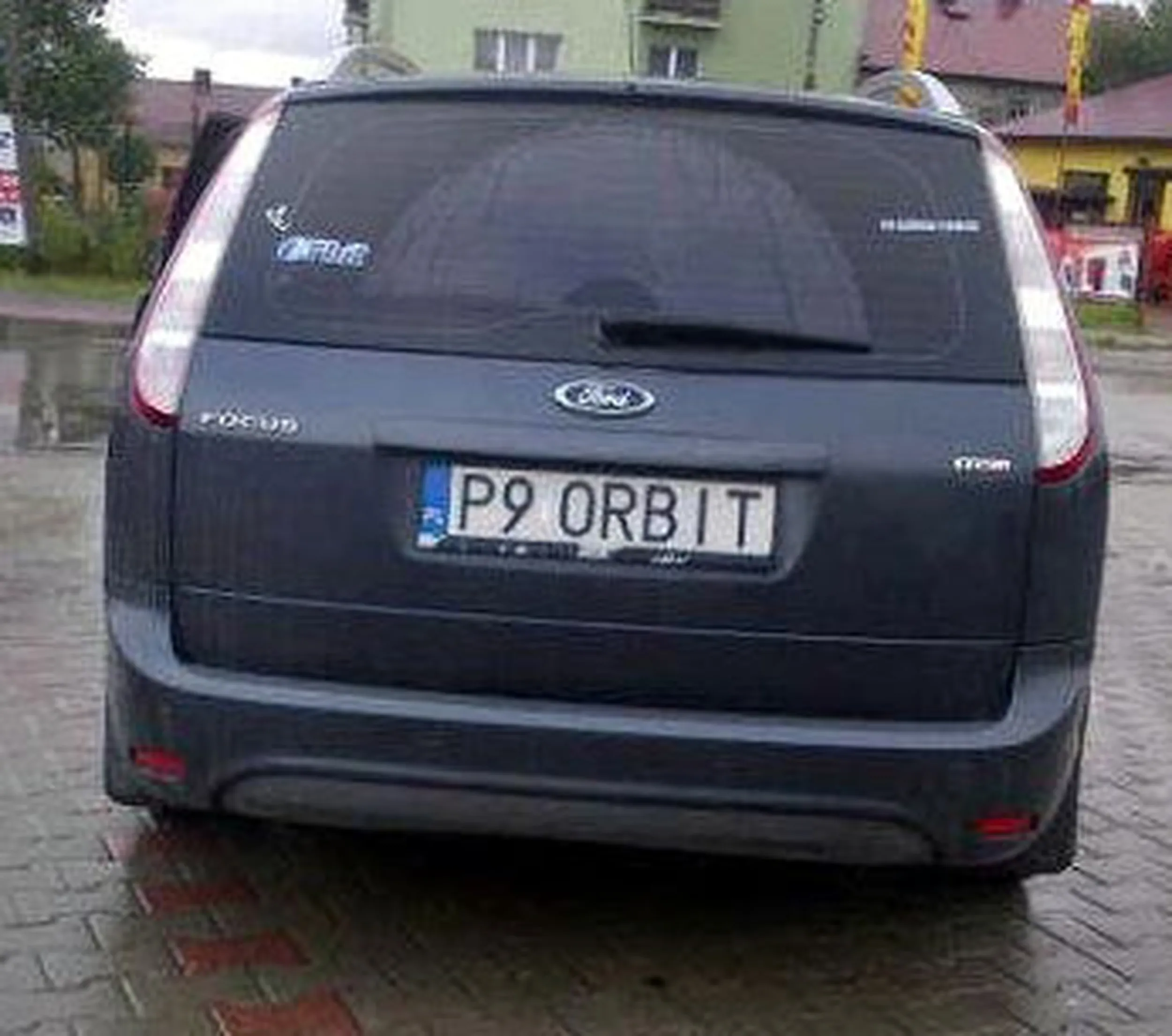 Fajny numer, blacha P9 ORBIT