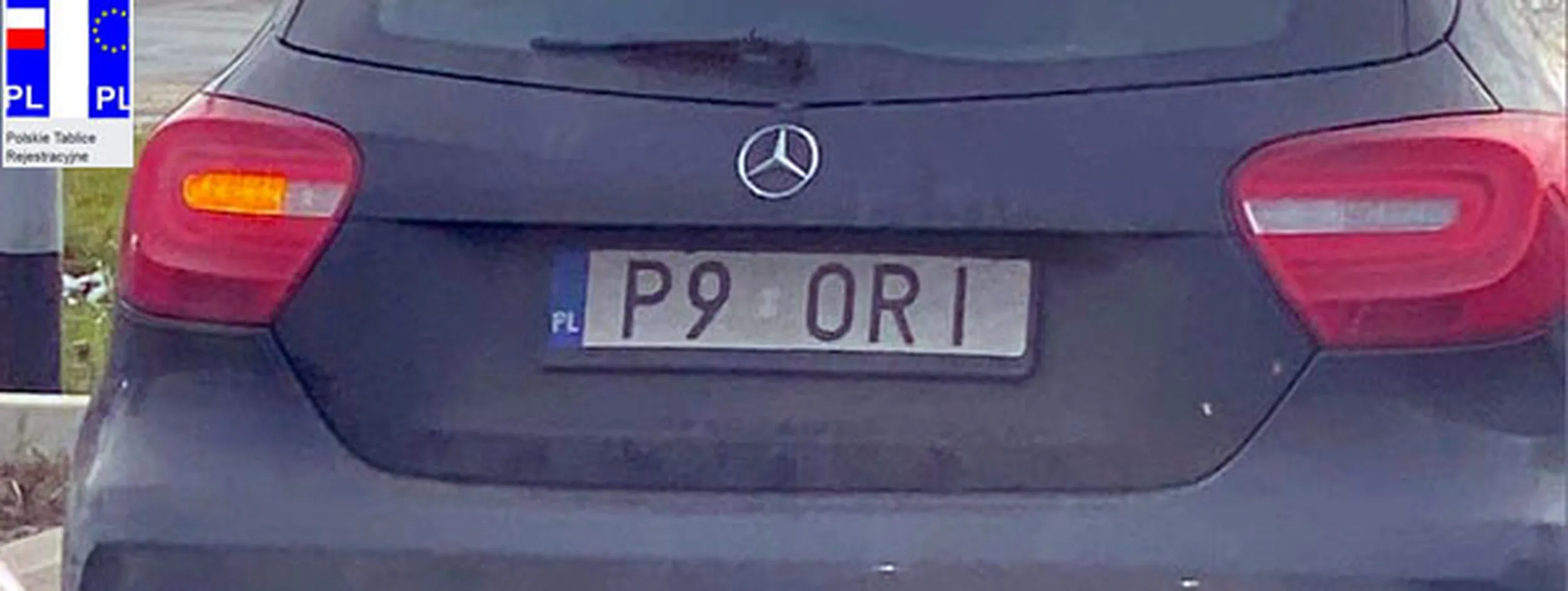 Fajny numer, blacha P9 ORI