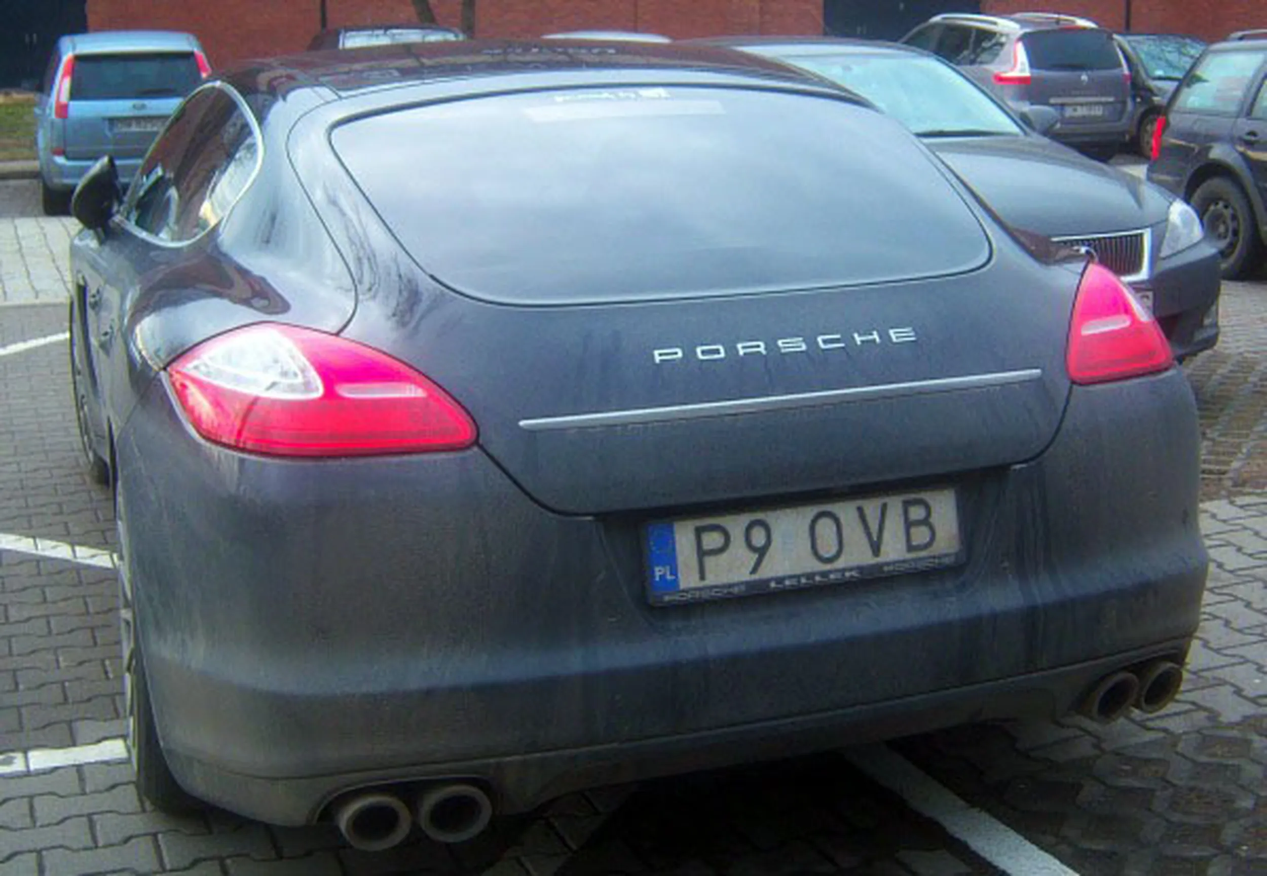 Fajny numer, blacha P9 OVB