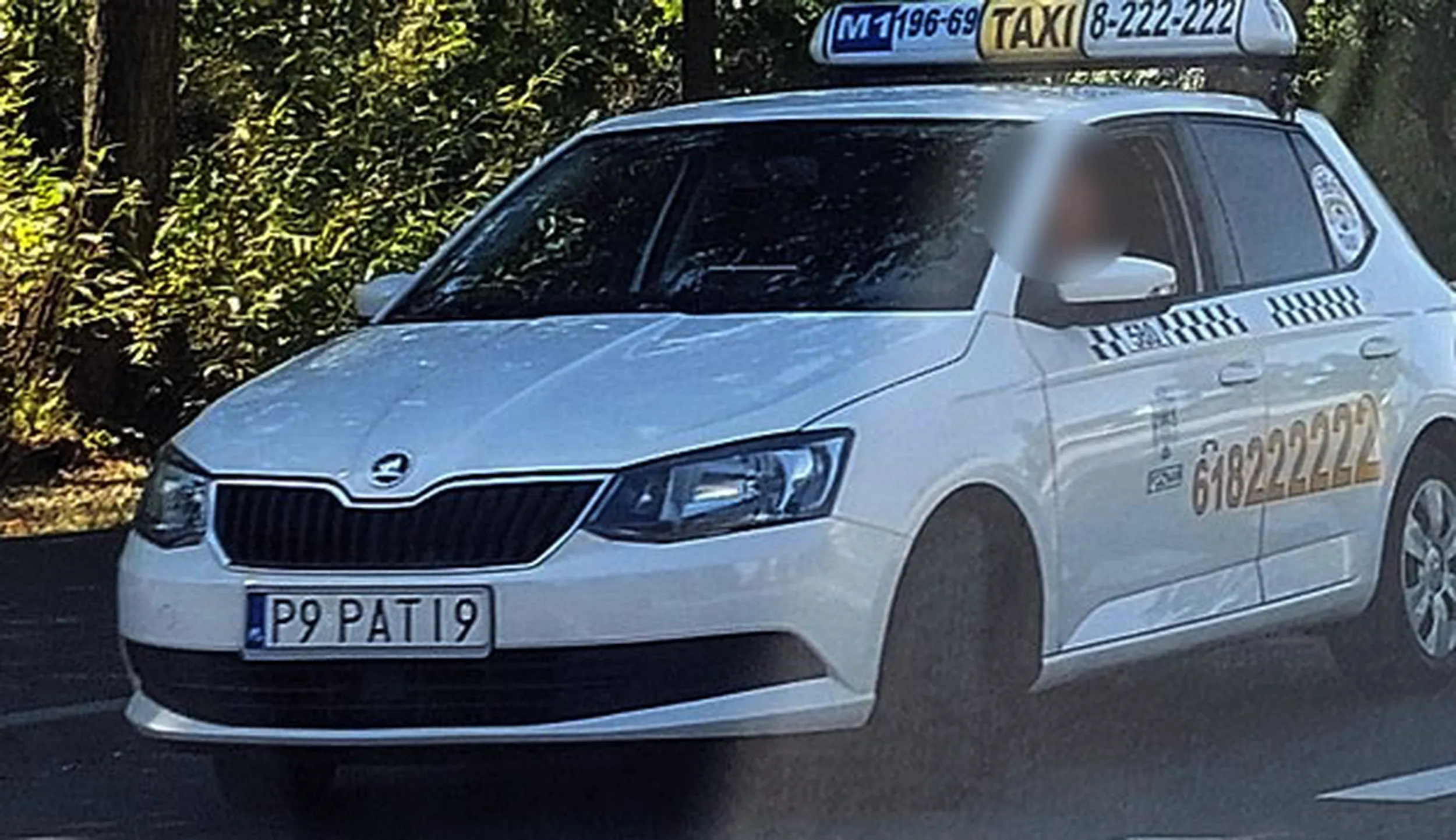 Fajny numer, blacha P9 PATI9