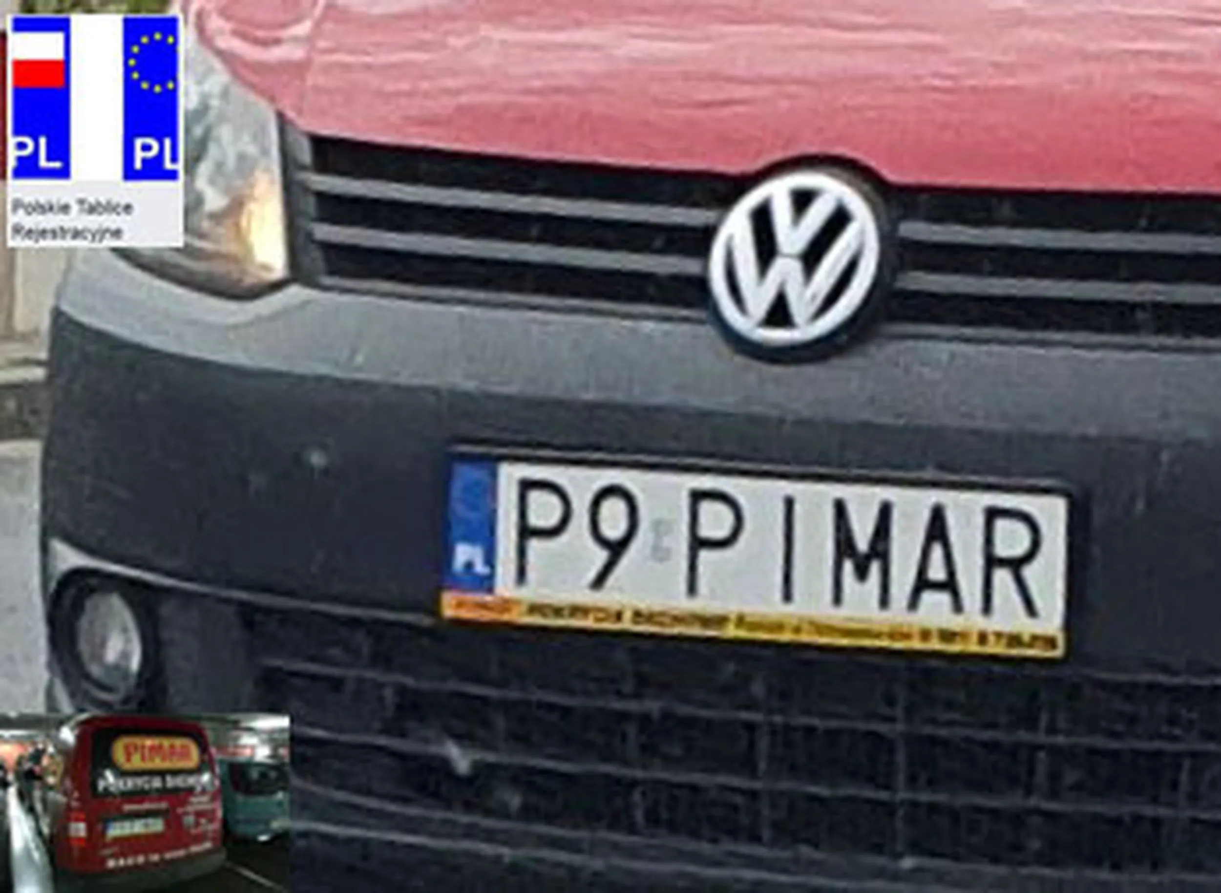 Fajny numer, blacha P9 PIMAR