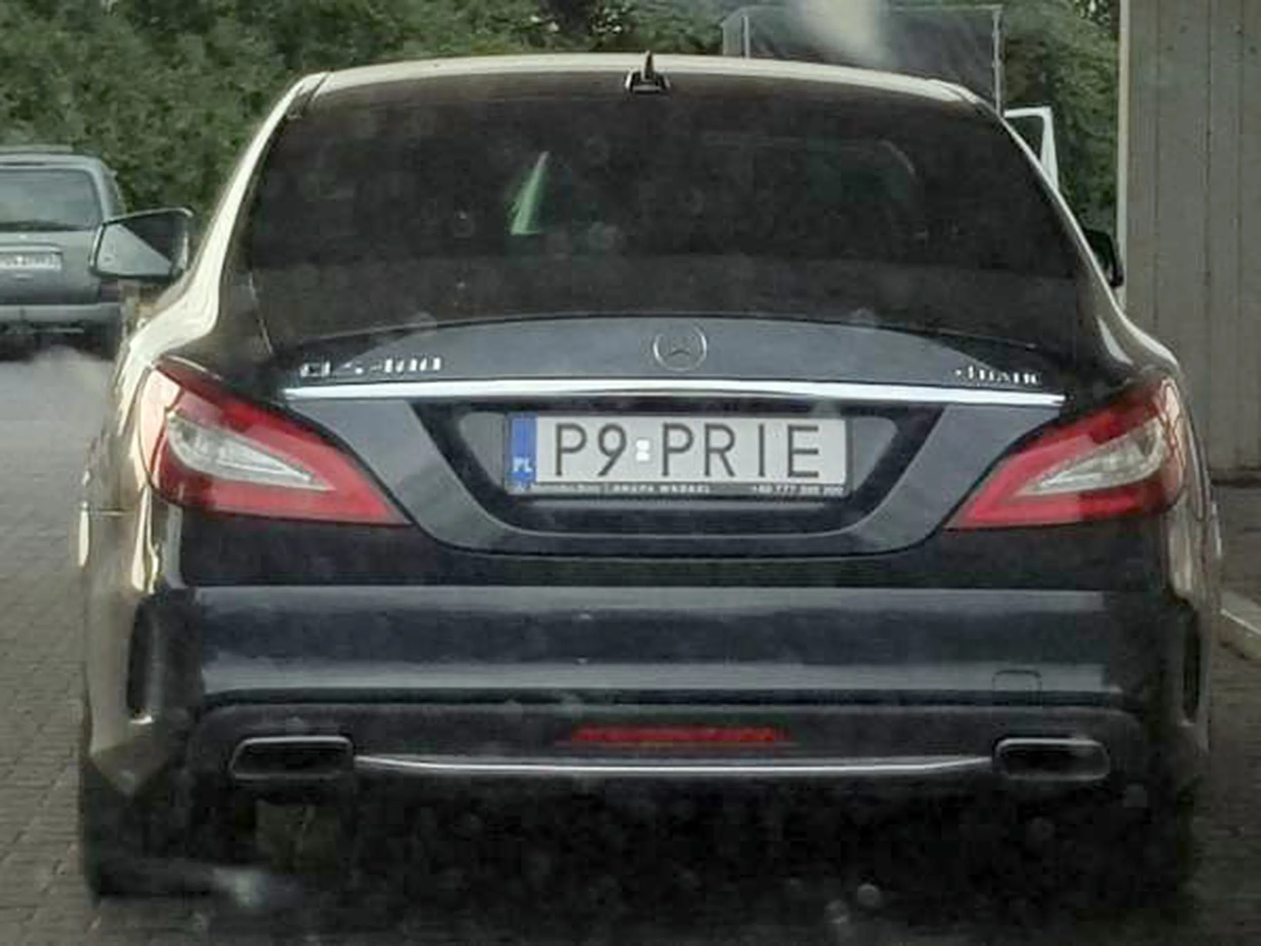 Fajny numer, blacha P9 PRIE