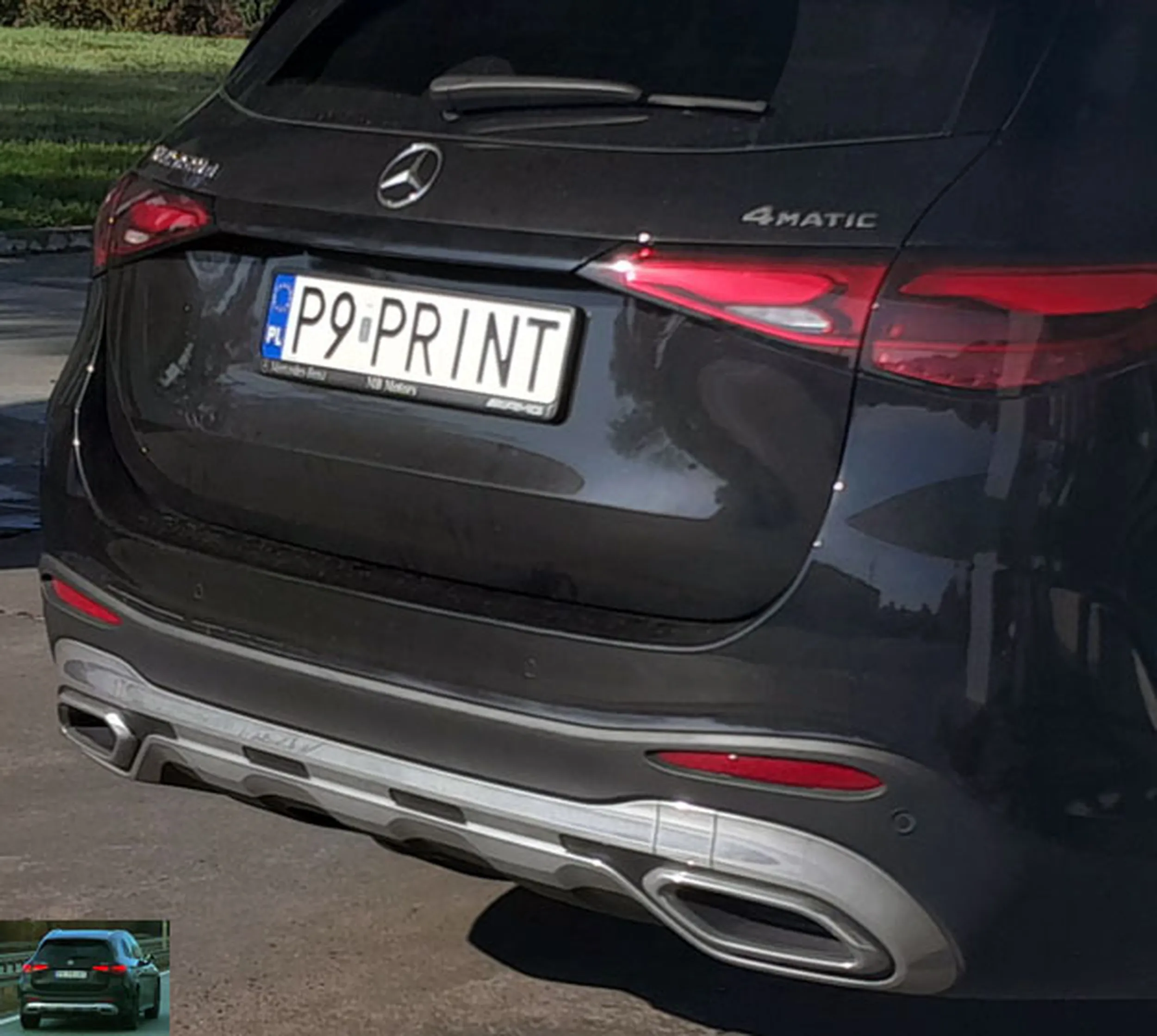 Fajny numer, blacha P9 PRINT