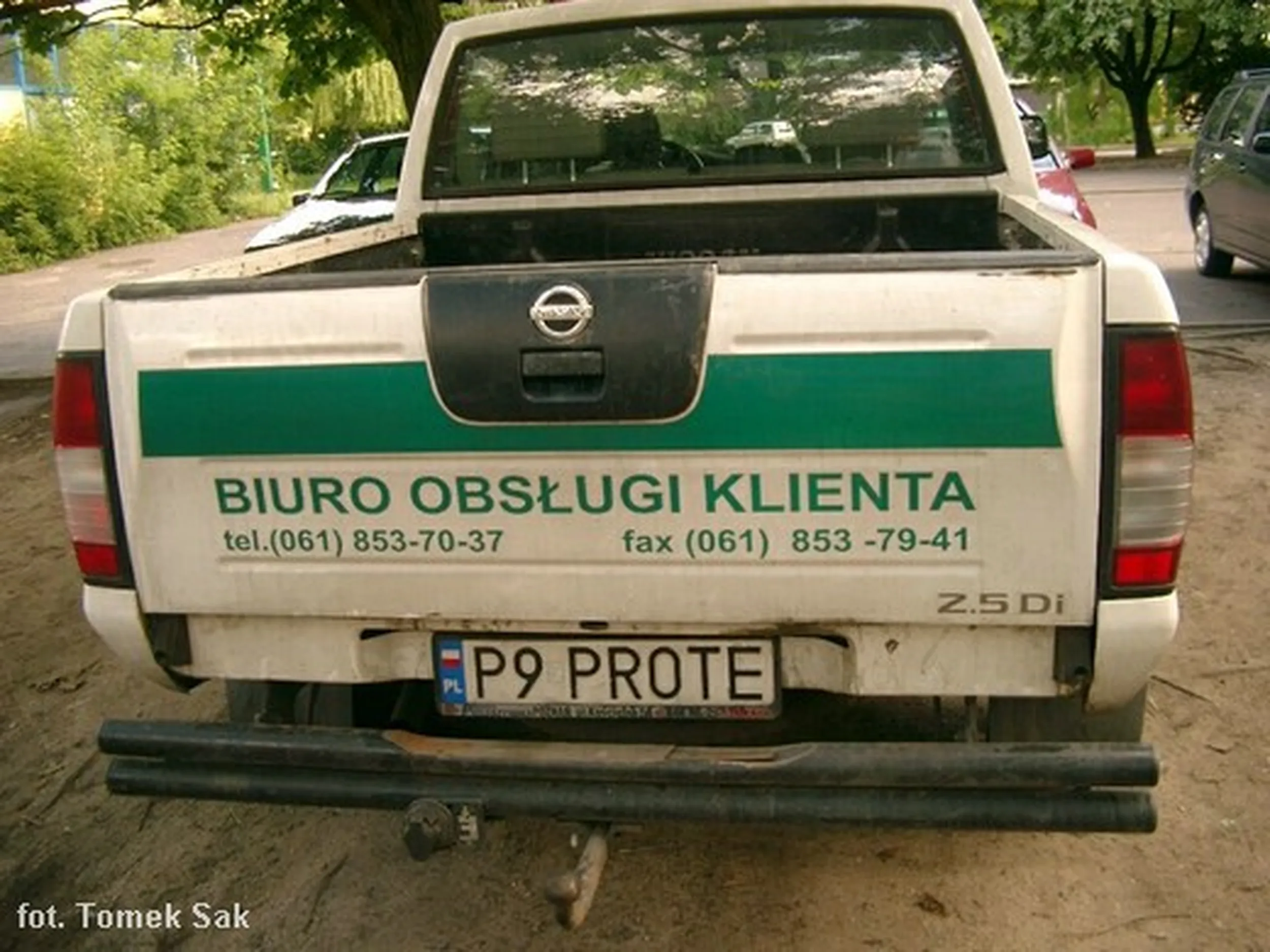 Fajny numer, blacha P9 PROTE