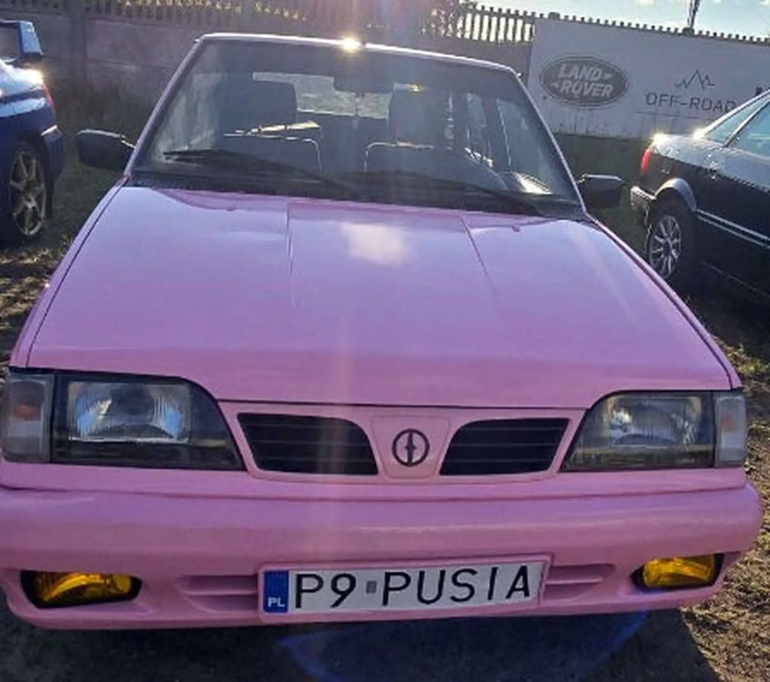 Fajny numer, blacha P9 PUSIA