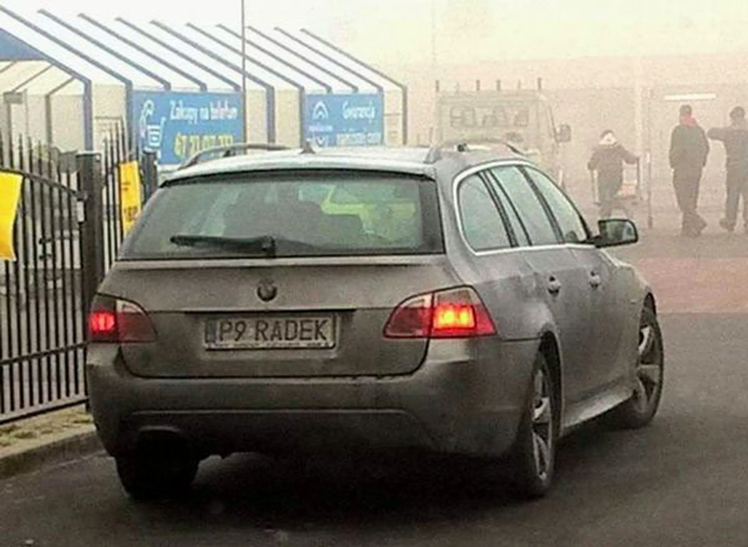 Fajny numer, blacha P9 RADEK