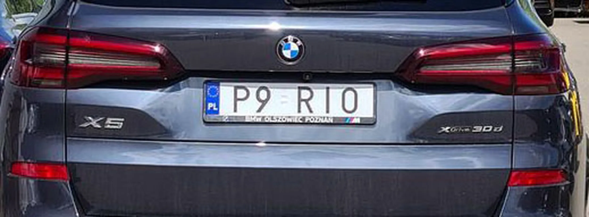 Fajny numer, blacha P9 RIO