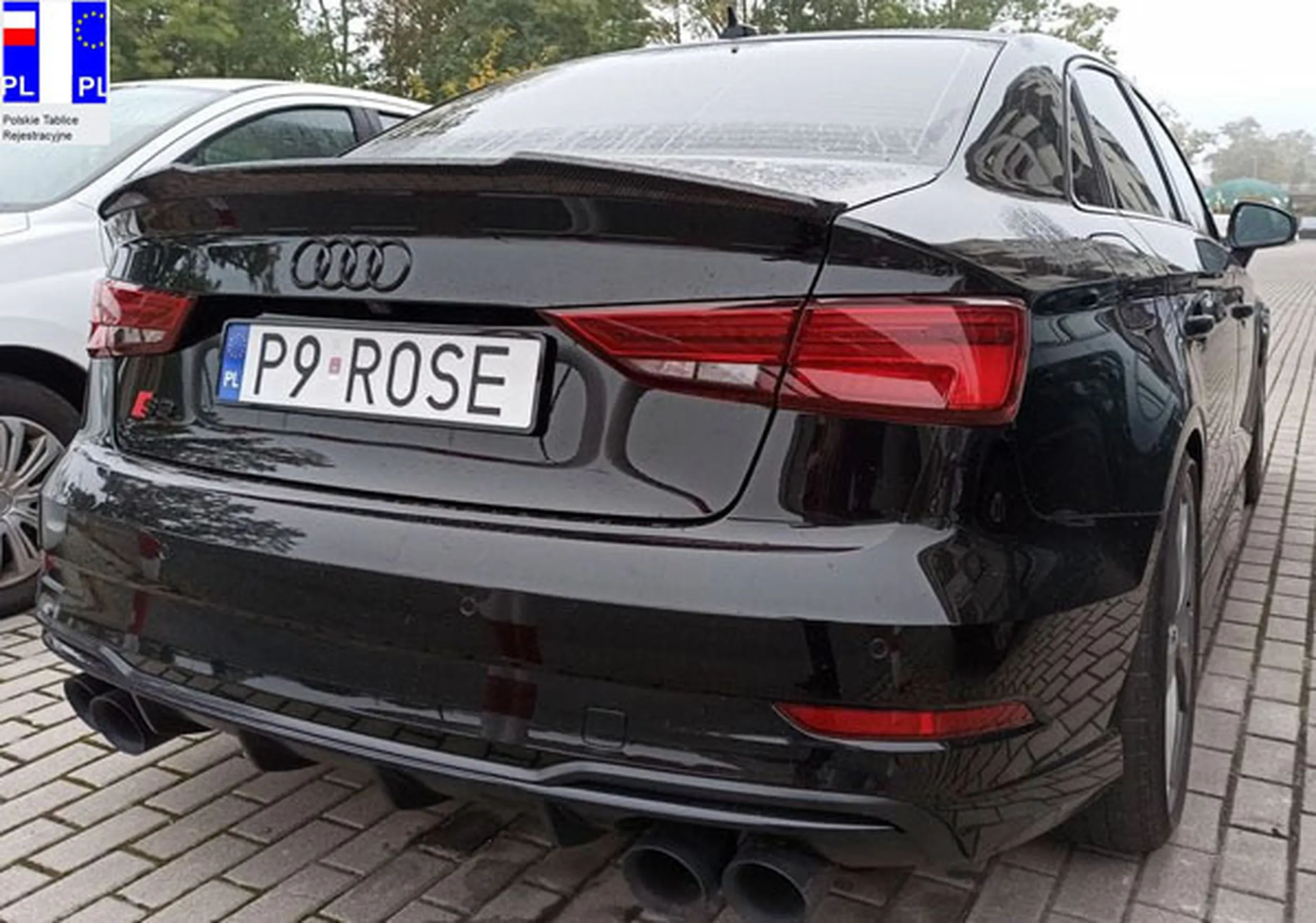 Fajny numer, blacha P9 ROSE