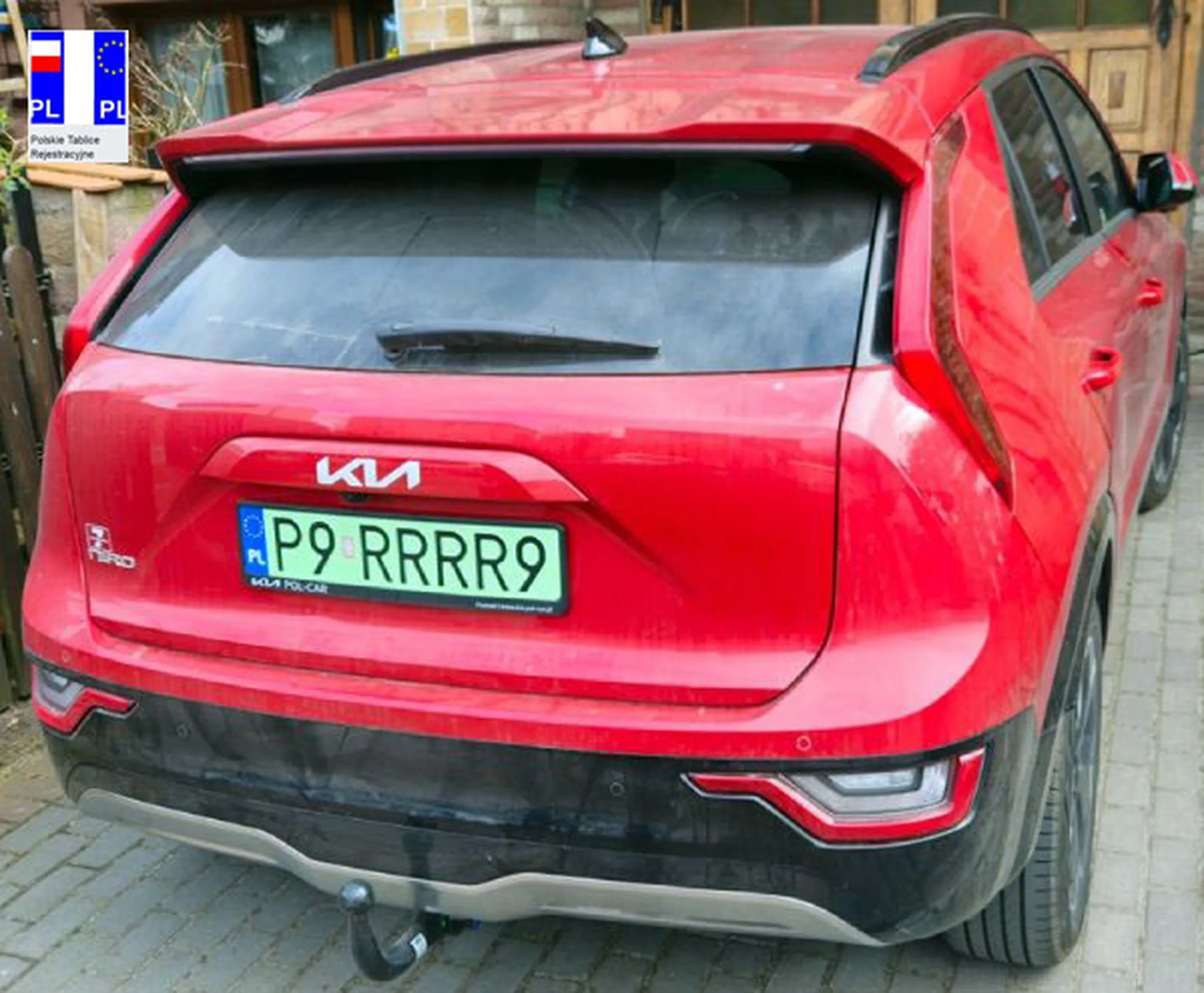 Fajny numer, blacha P9 RRRR9