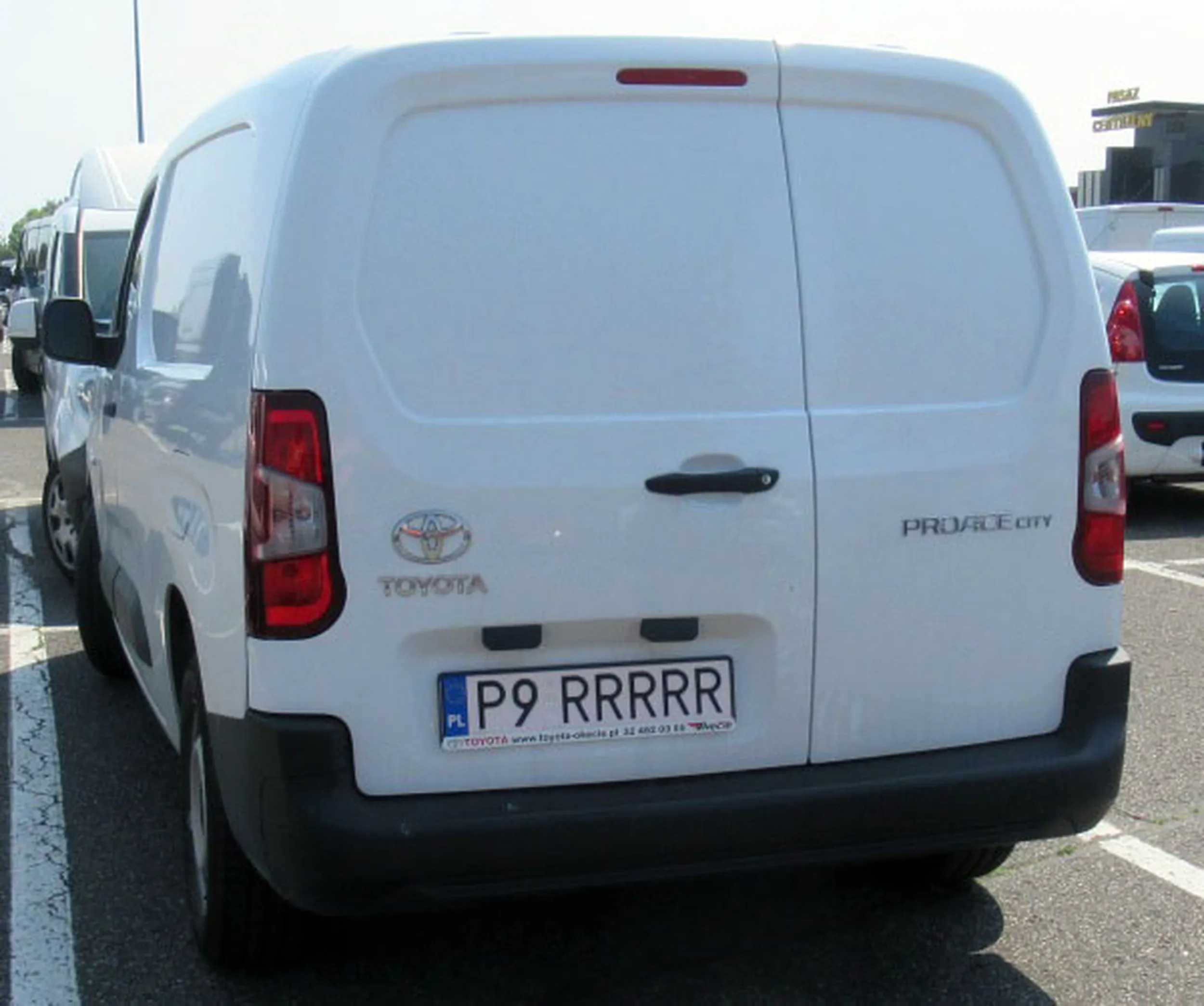 Fajny numer, blacha P9 RRRRR