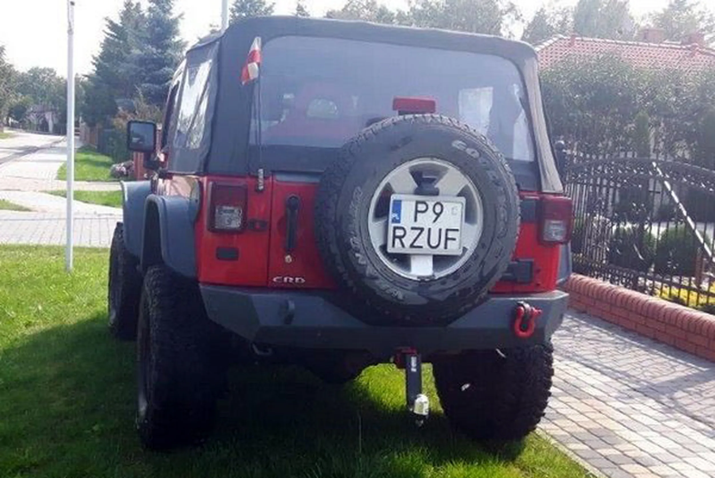 Fajny numer, blacha P9 RZUF