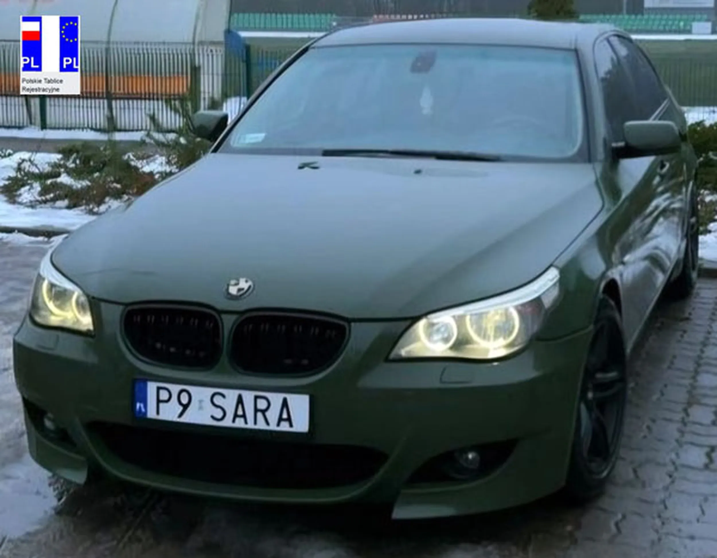 Fajny numer, blacha P9 SARA