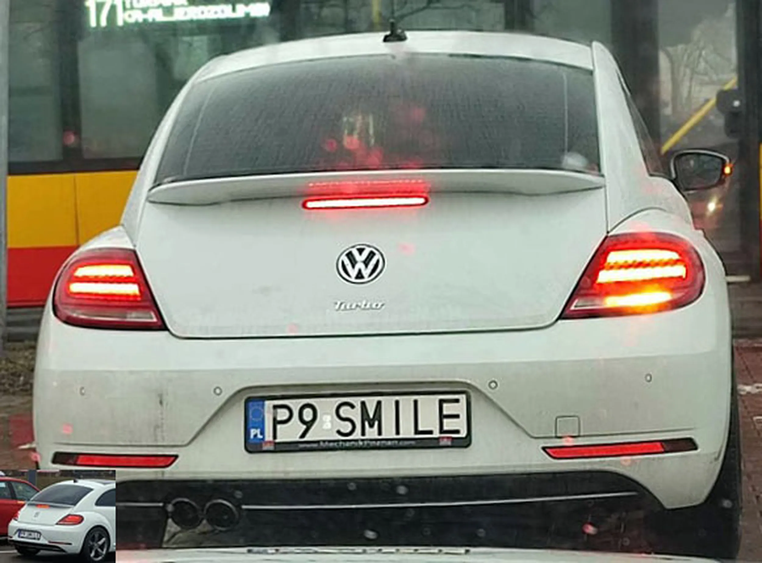 Fajny numer, blacha P9 SMILE