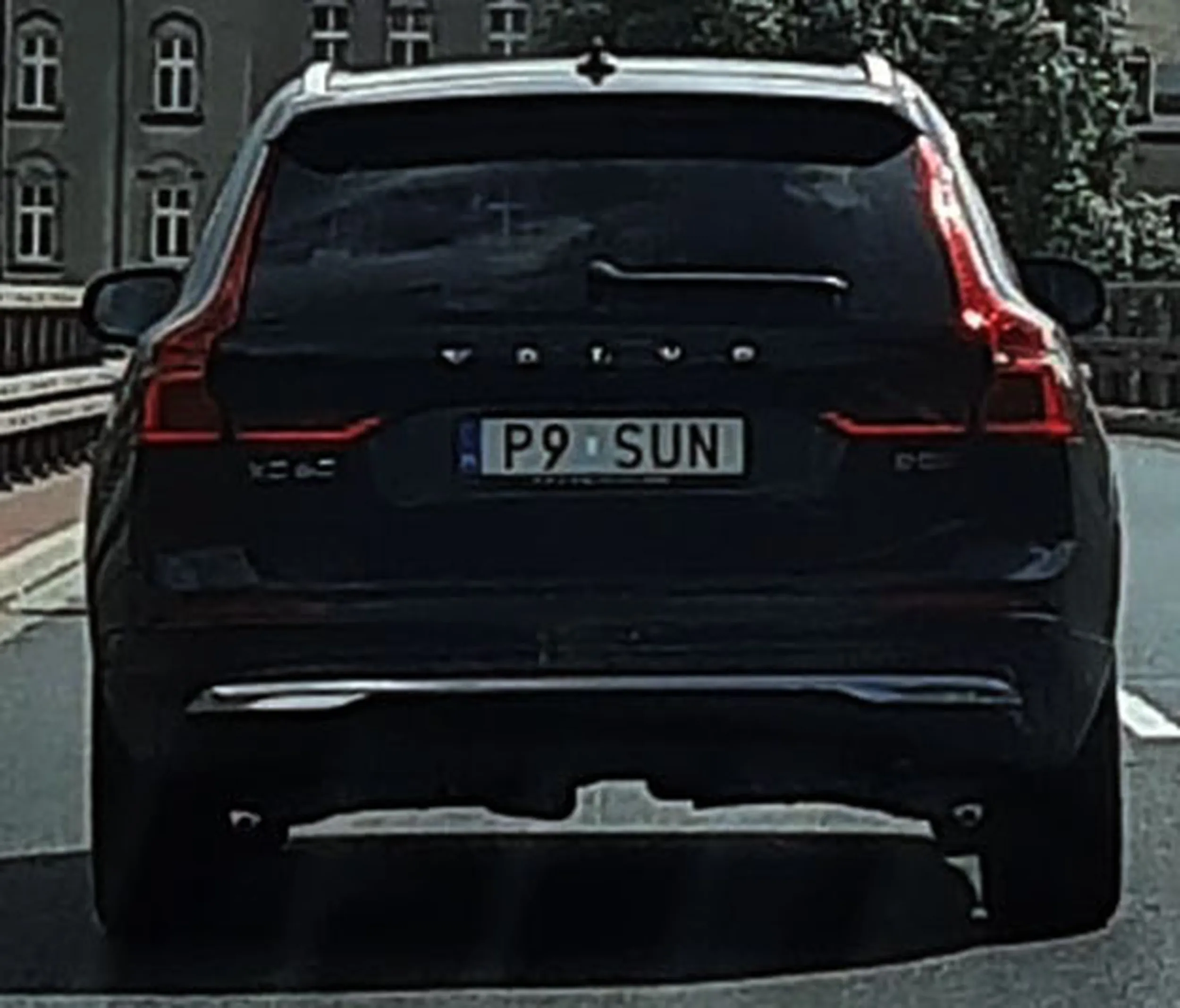 Fajny numer, blacha P9 SUN