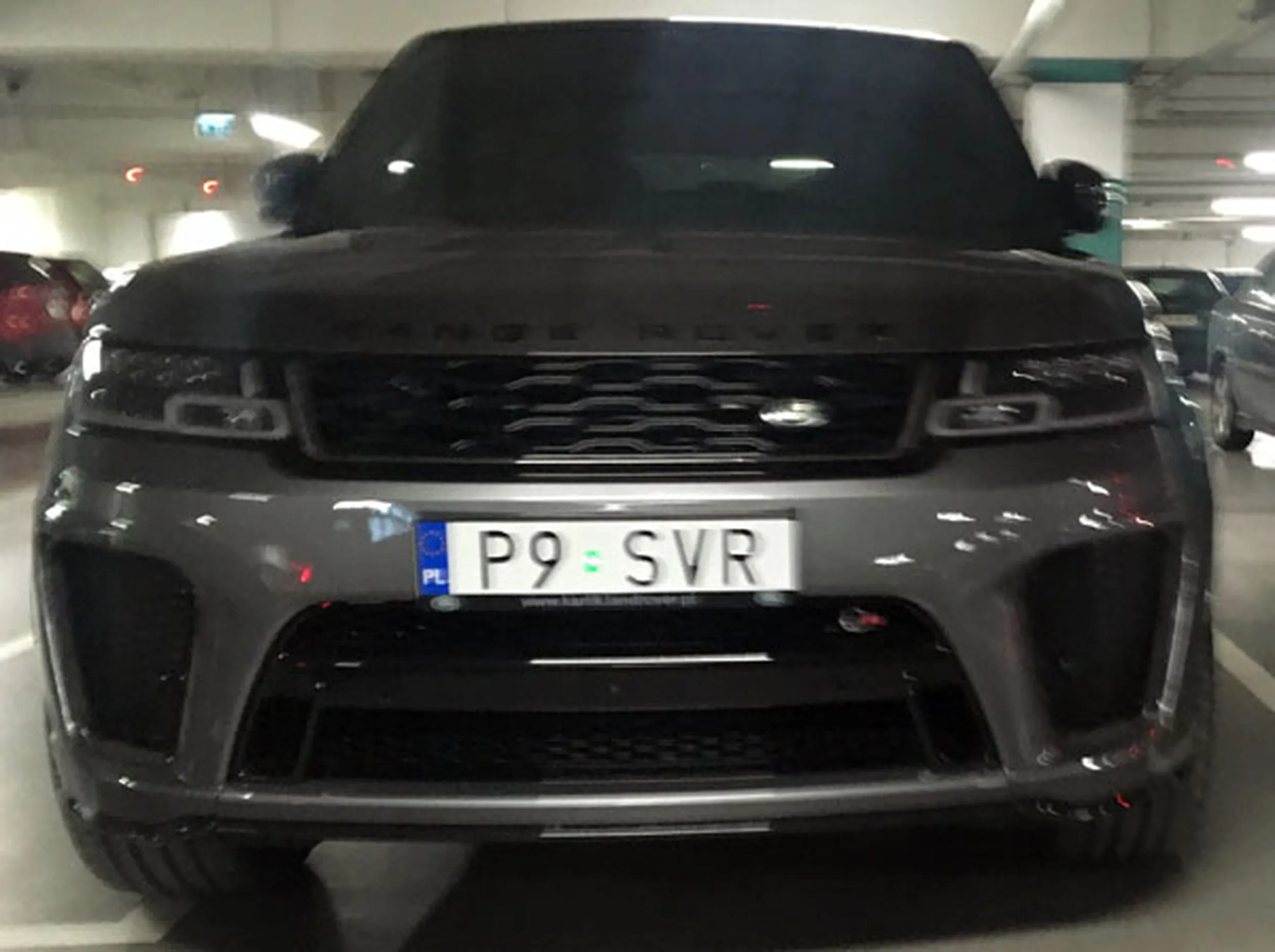 Fajny numer, blacha P9 SVR