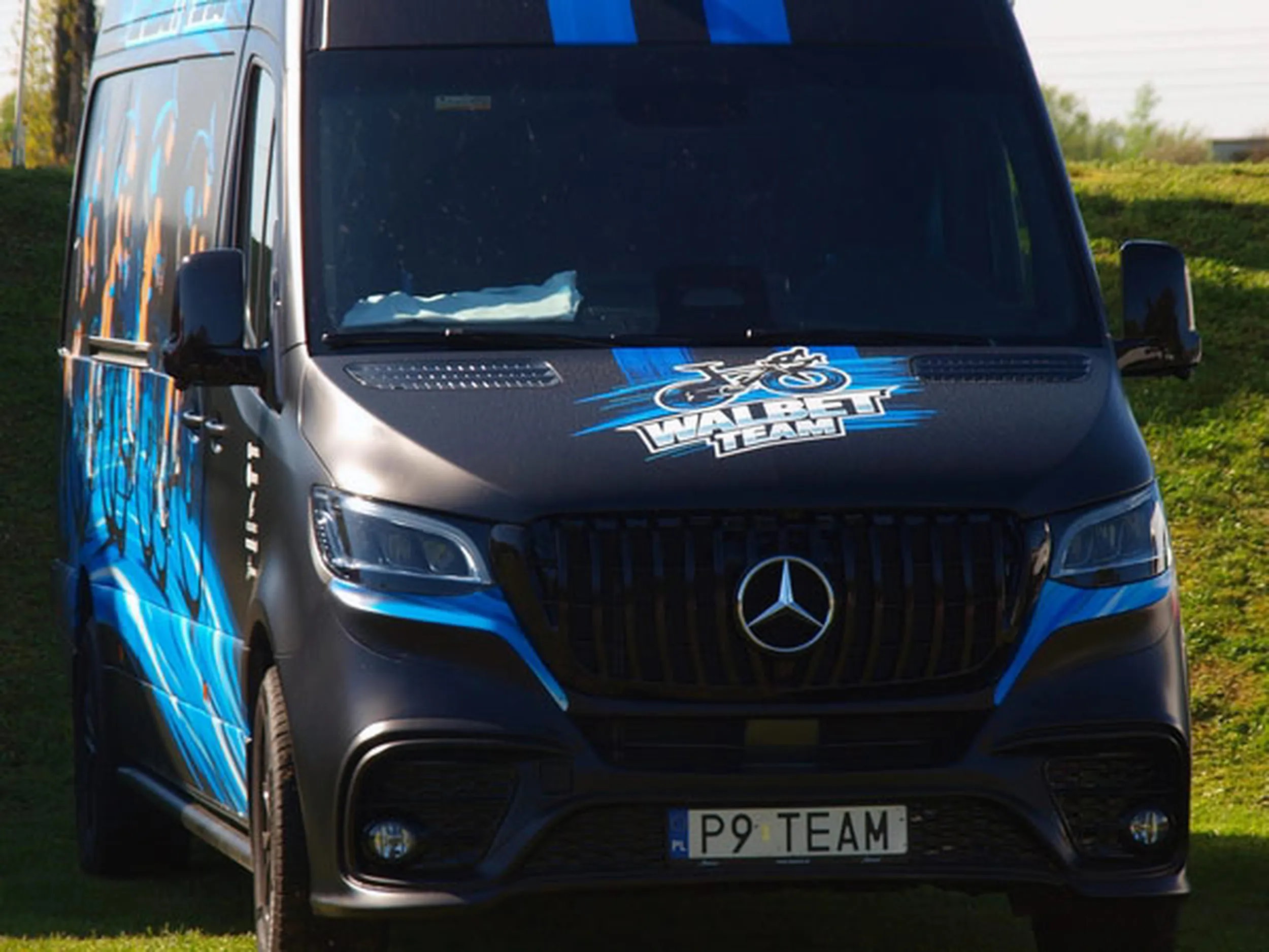 Fajny numer, blacha P9 TEAM