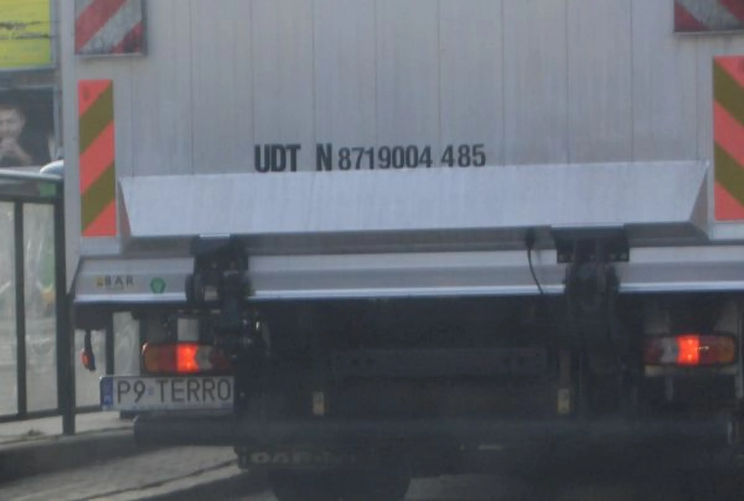 Fajny numer, blacha P9 TERRO