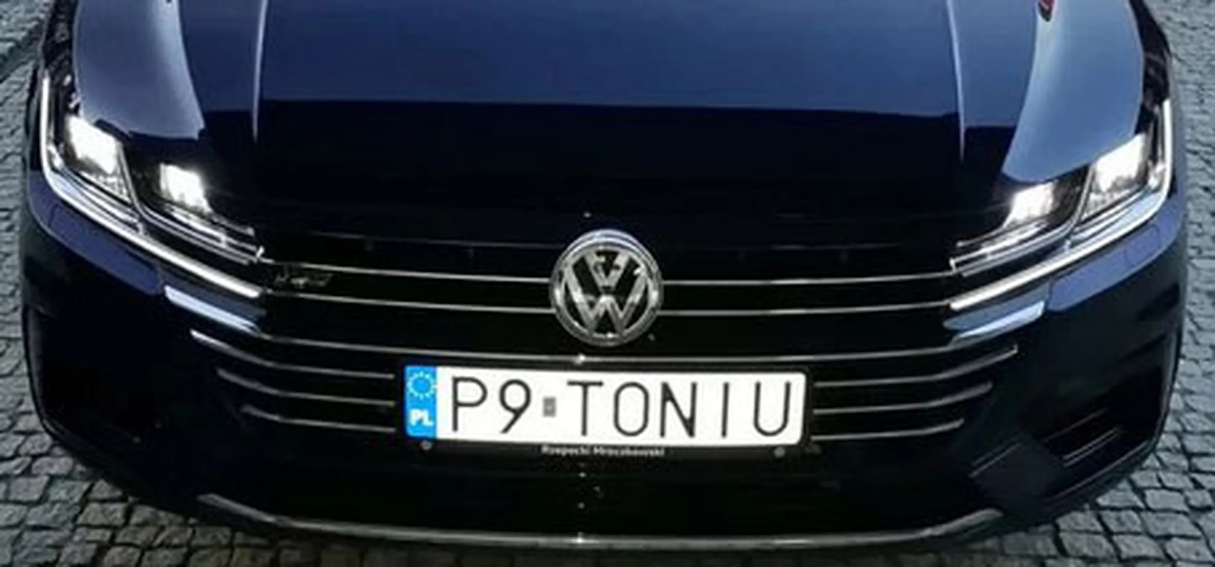 Fajny numer, blacha P9 TONIU