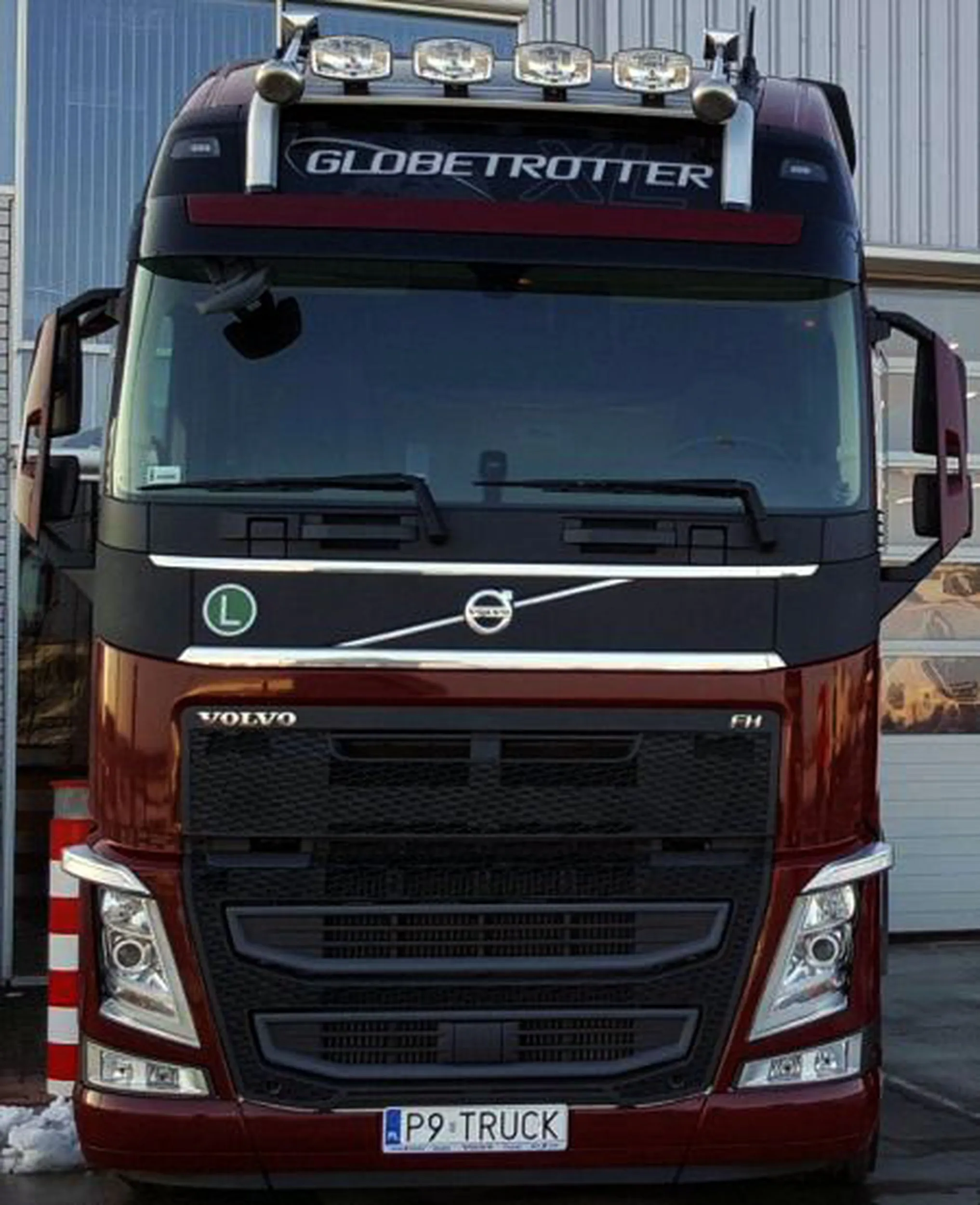 Fajny numer, blacha P9 TRUCK
