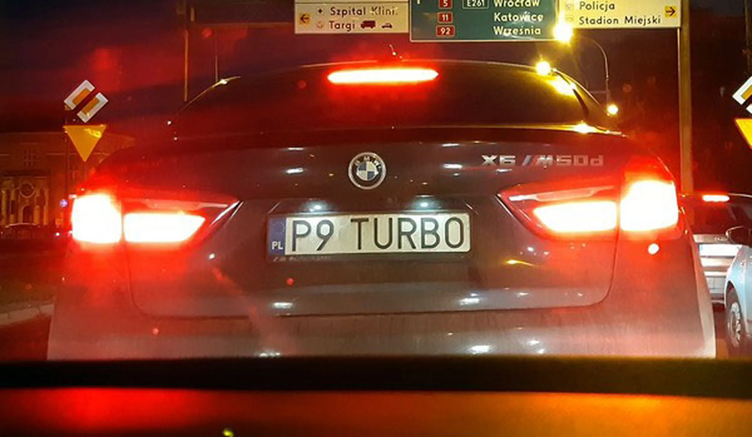 Fajny numer, blacha P9 TURBO