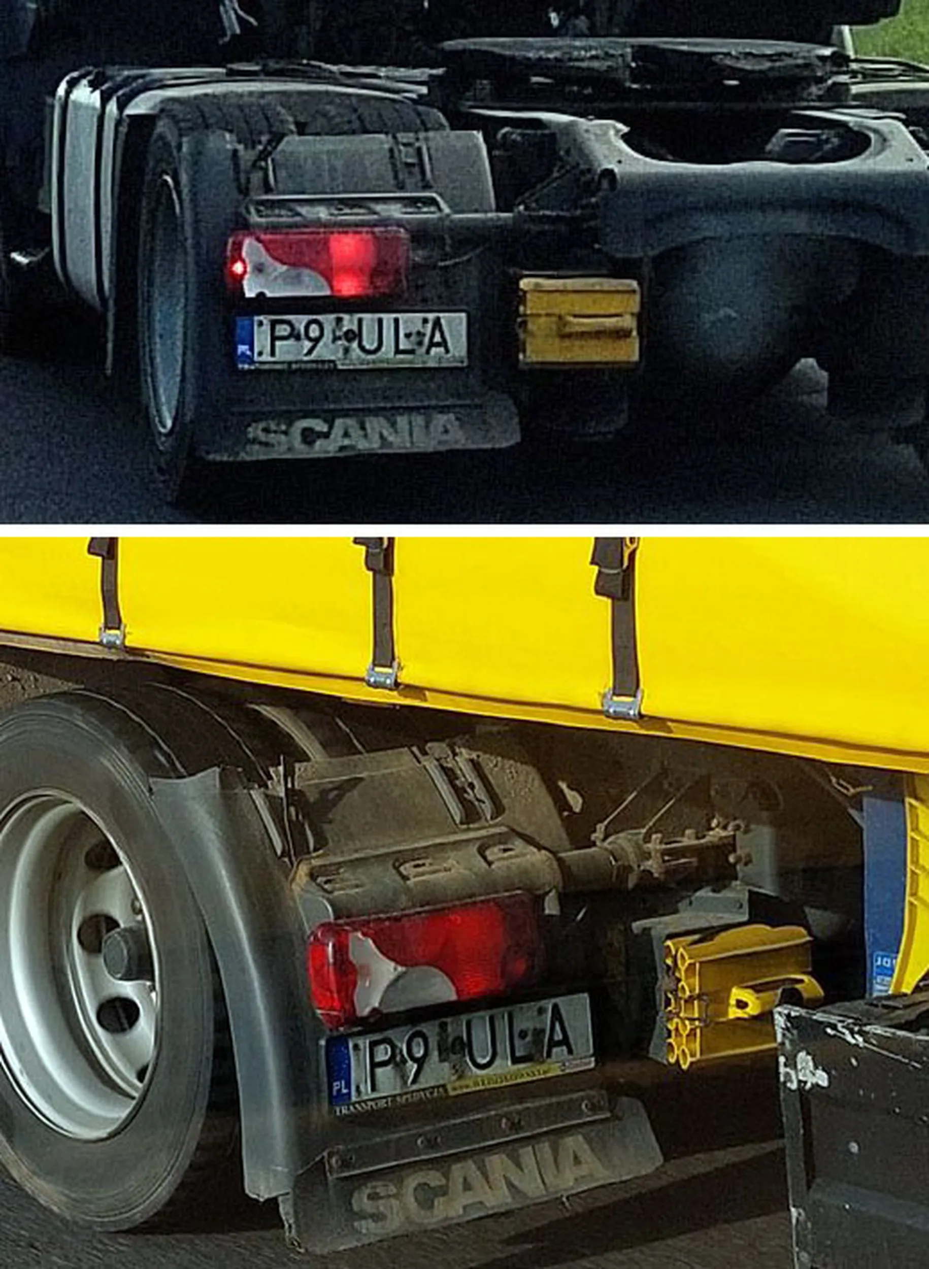 Fajny numer, blacha P9 ULA