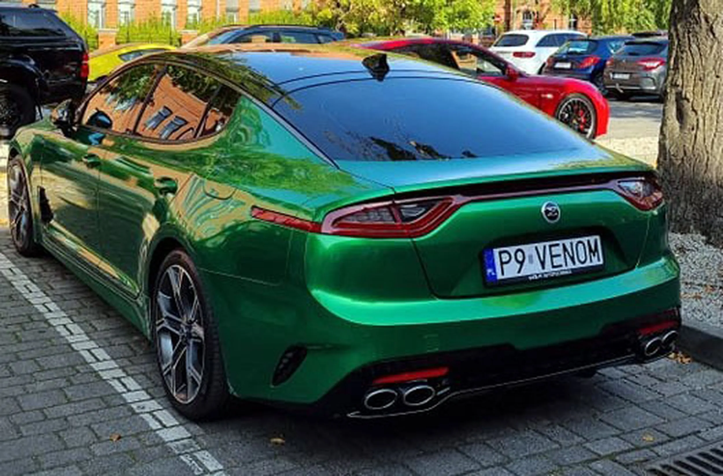 Fajny numer, blacha P9 VENOM