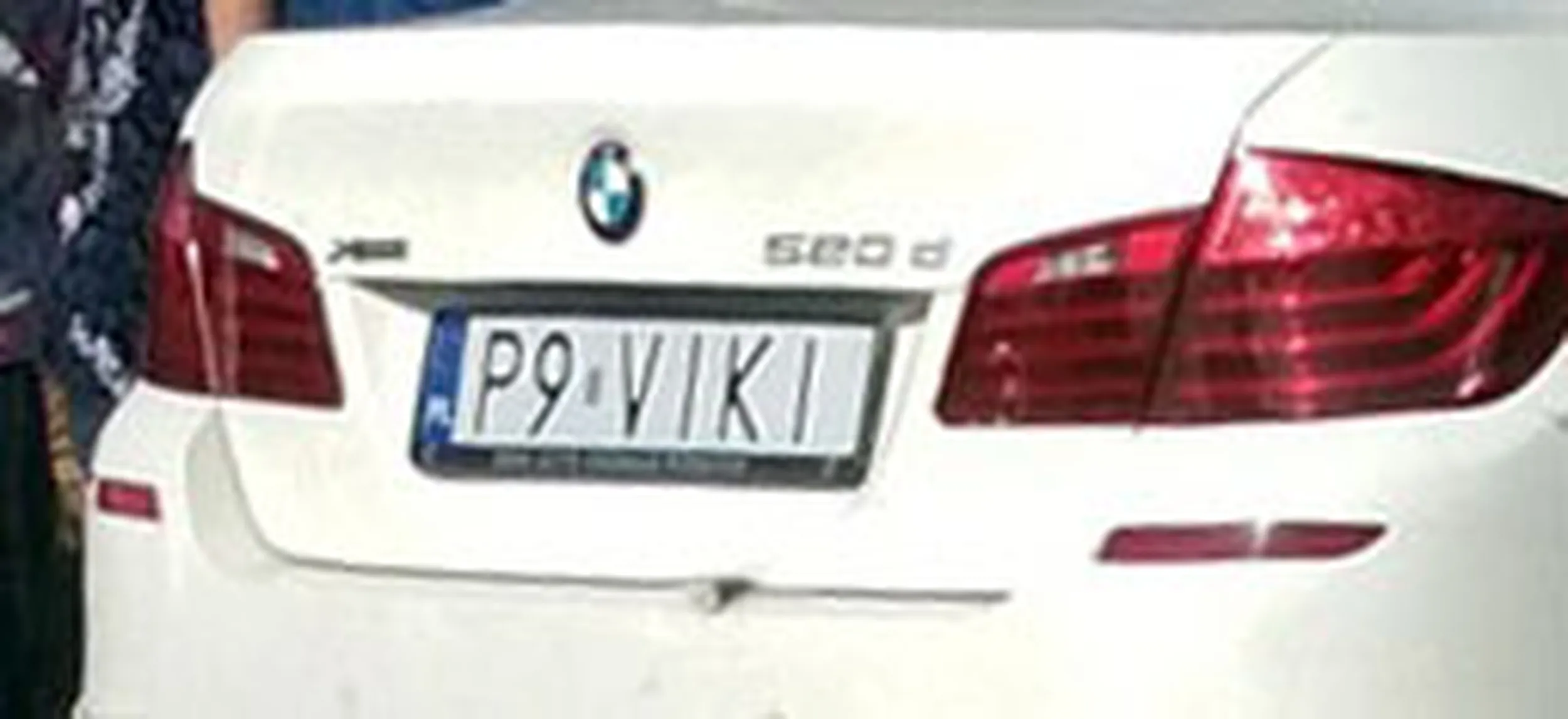 Fajny numer, blacha P9 VIKI