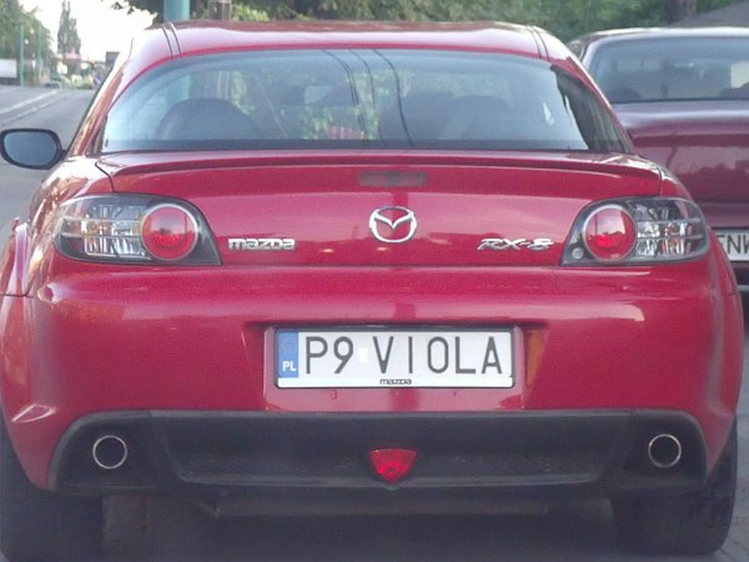 Fajny numer, blacha P9 VIOLA