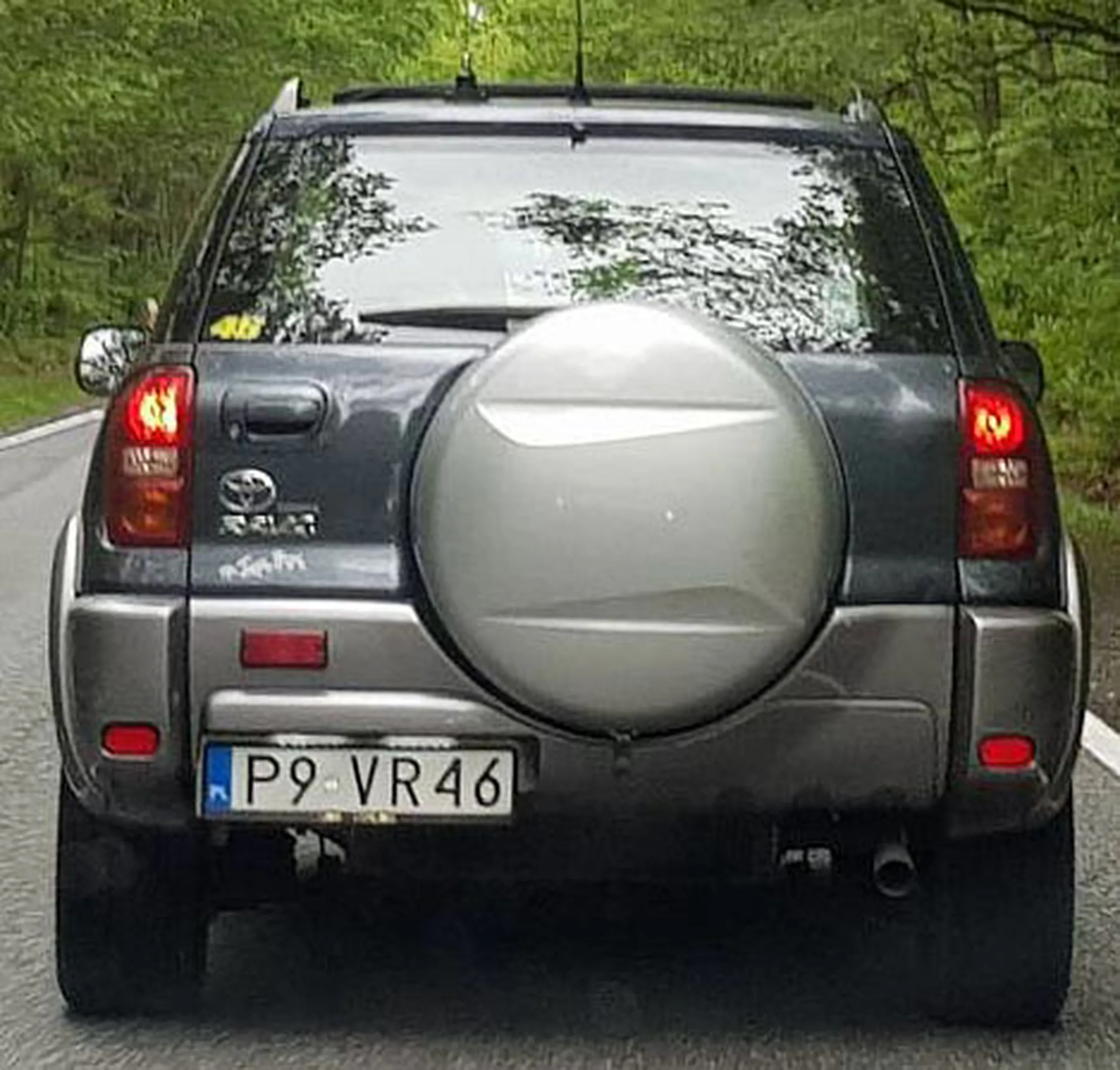 Fajny numer, blacha P9 VR46