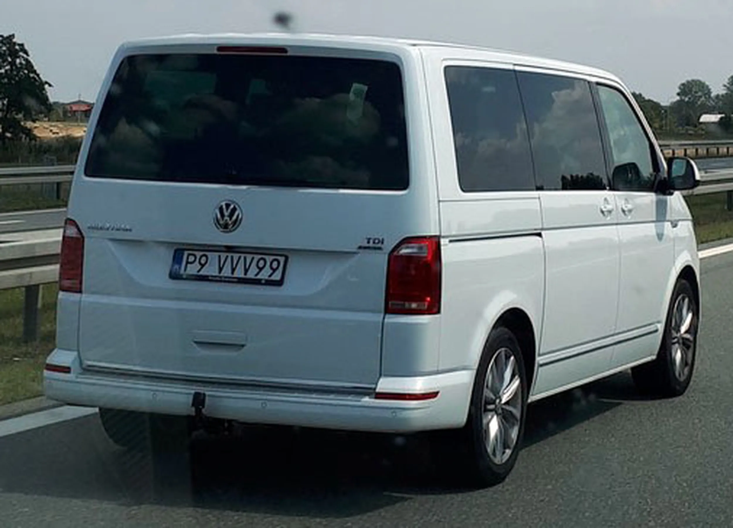 Fajny numer, blacha P9 VVV99