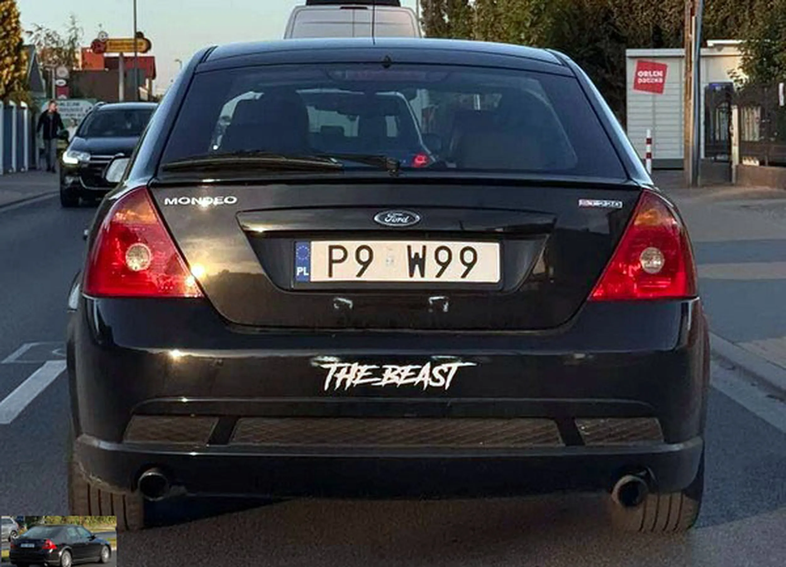 Fajny numer, blacha P9 W99