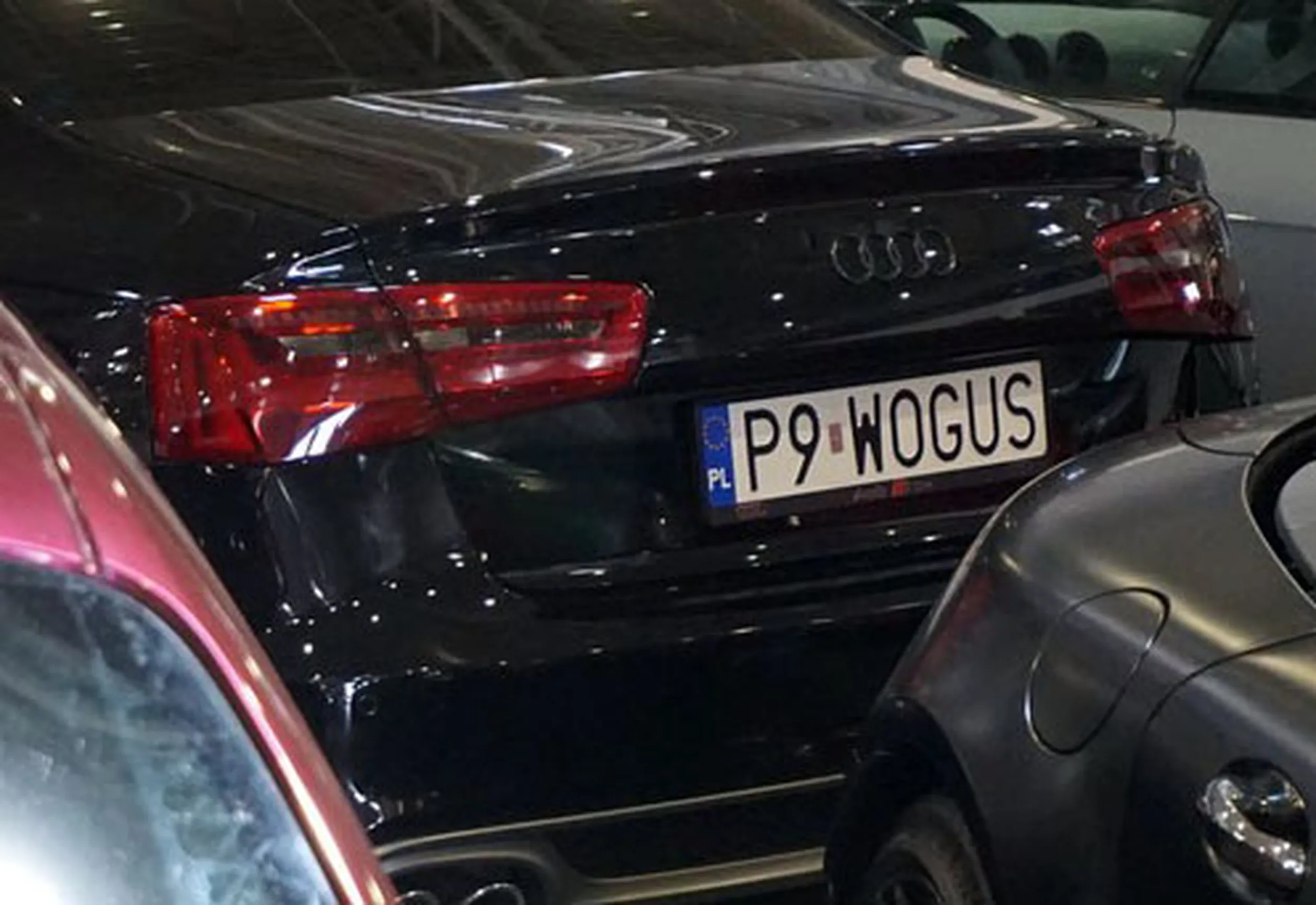 Fajny numer, blacha P9 WOGUS