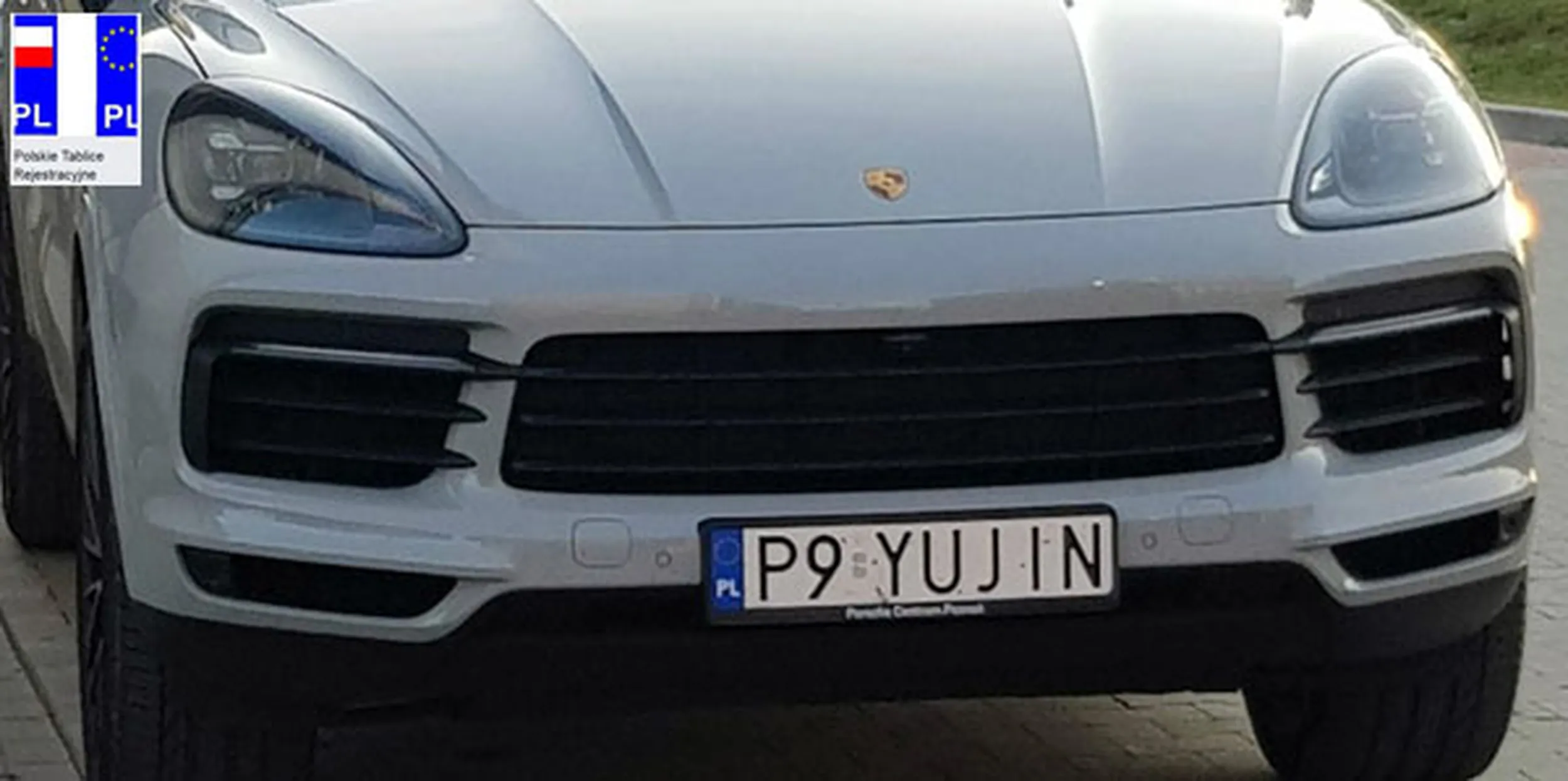 Fajny numer, blacha P9 YUJIN