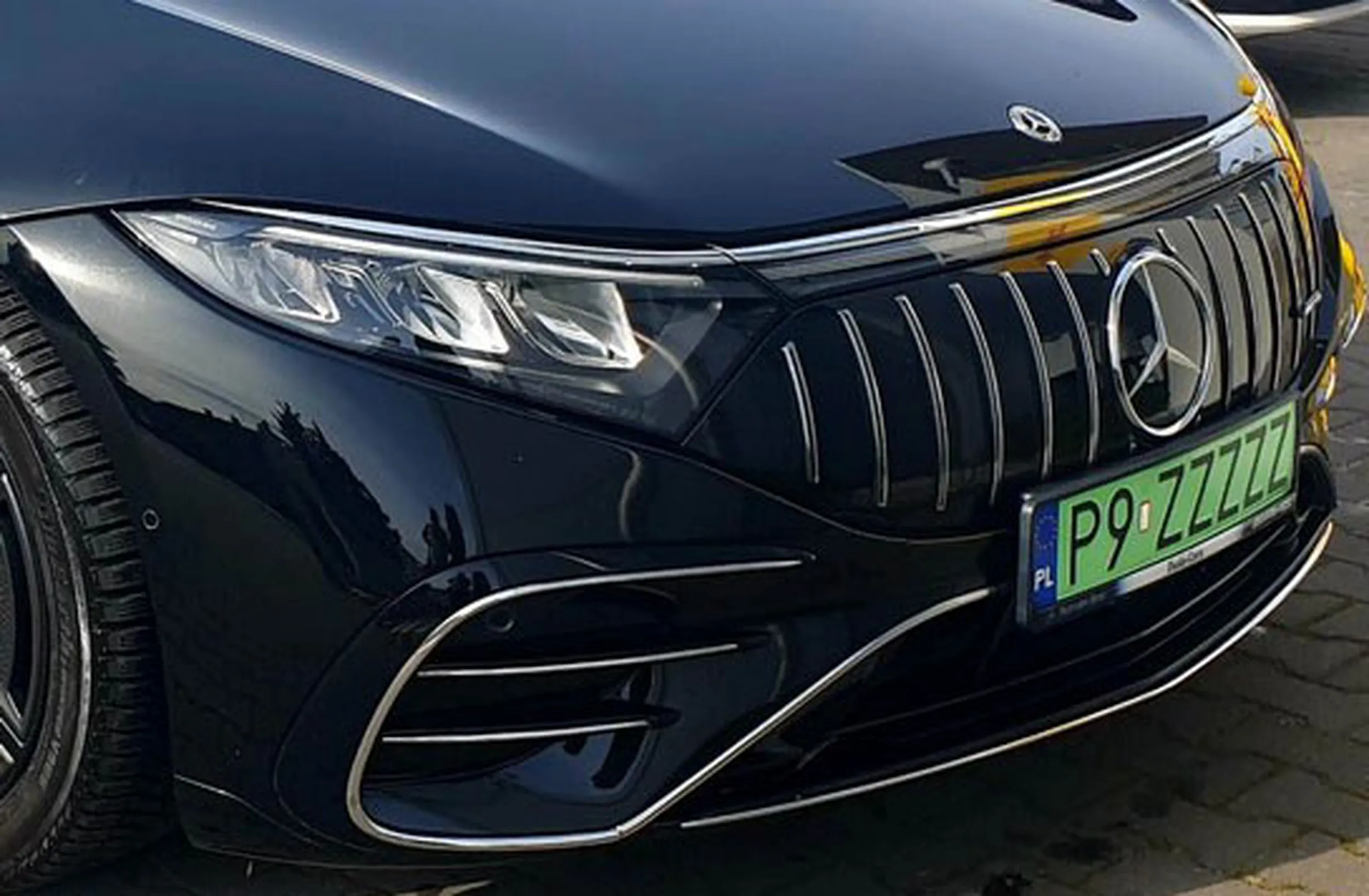 Fajny numer, blacha P9 ZZZZZ