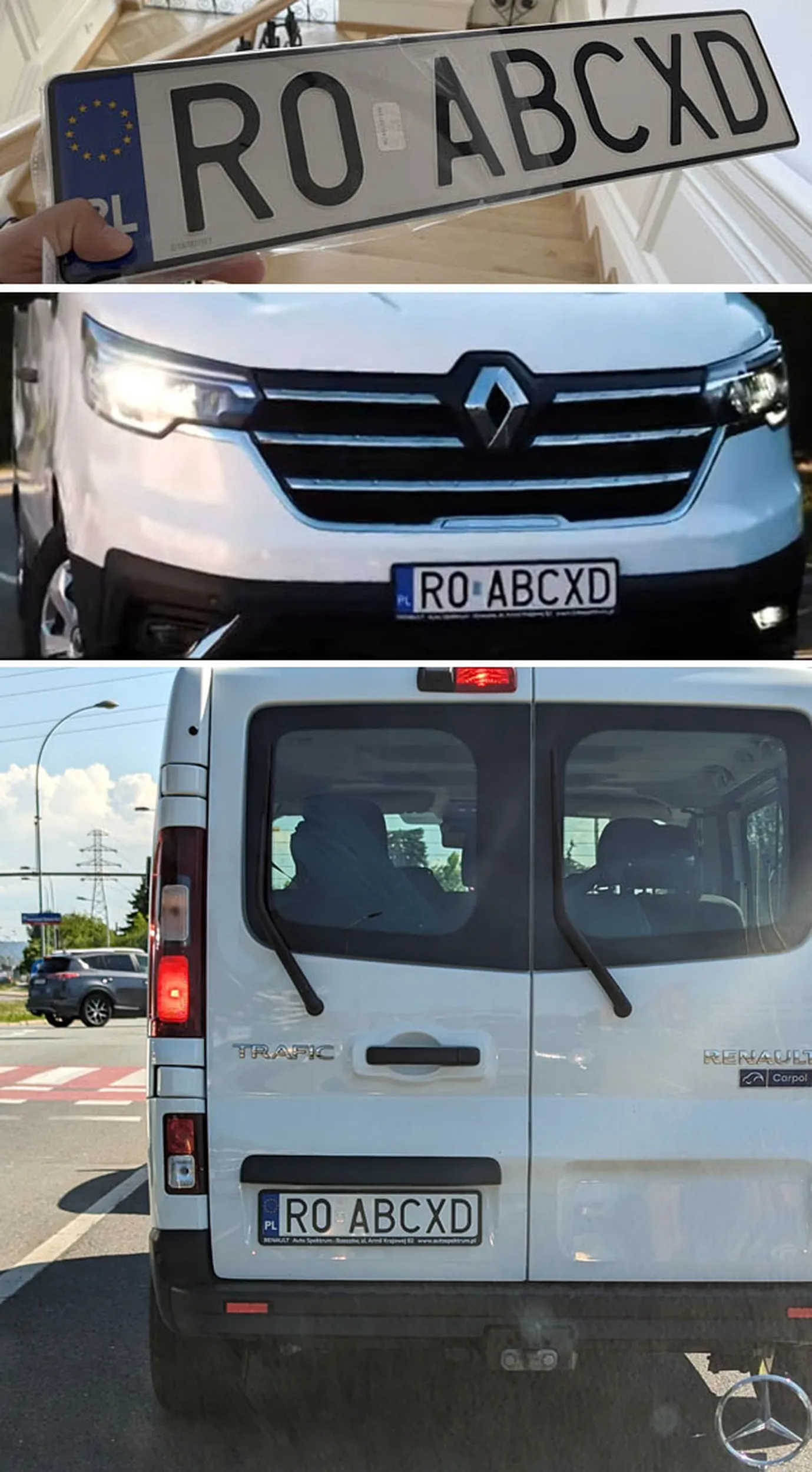 Fajny numer, blacha R0 ABCXD