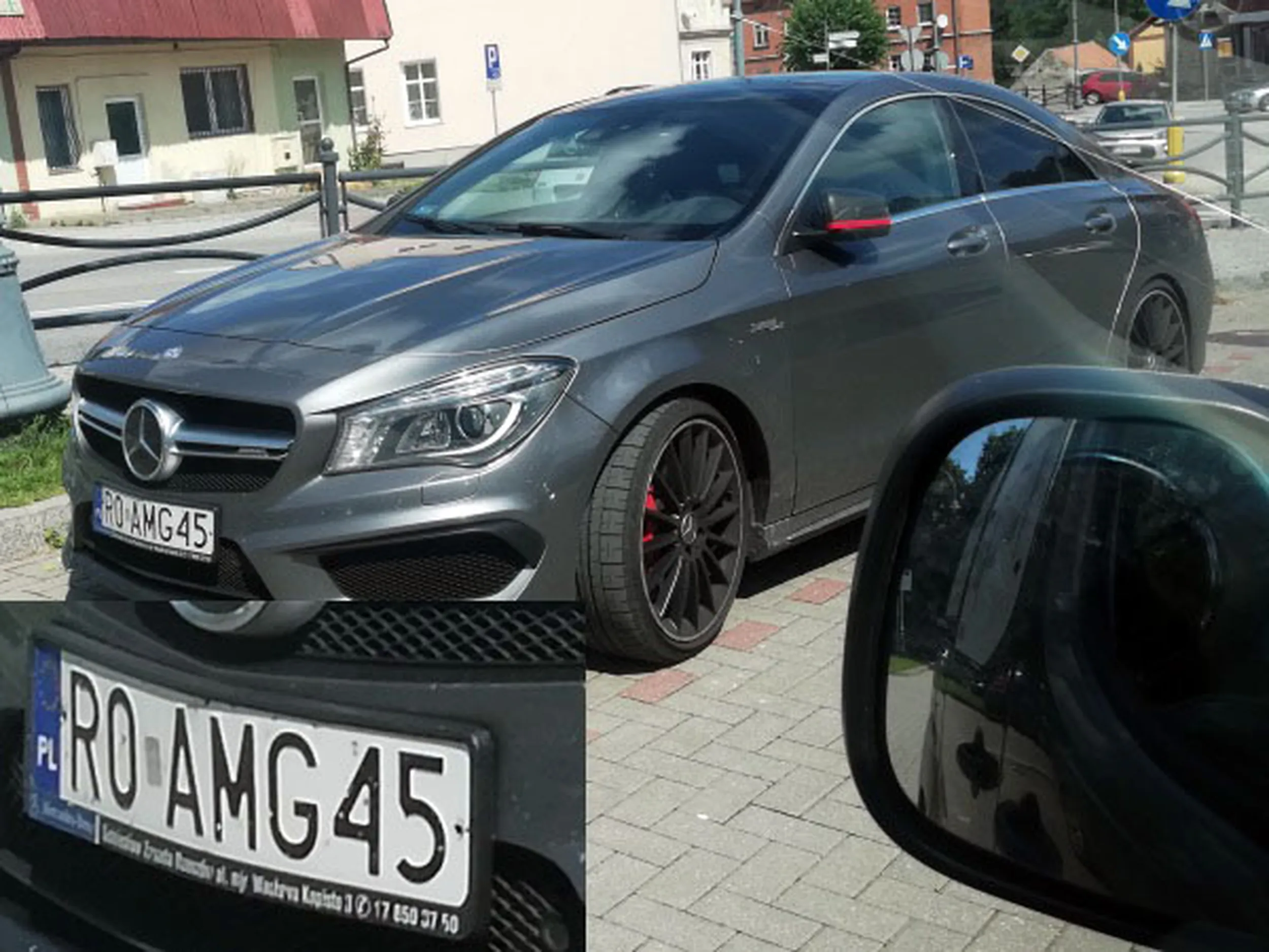 Fajny numer, blacha R0 AMG45