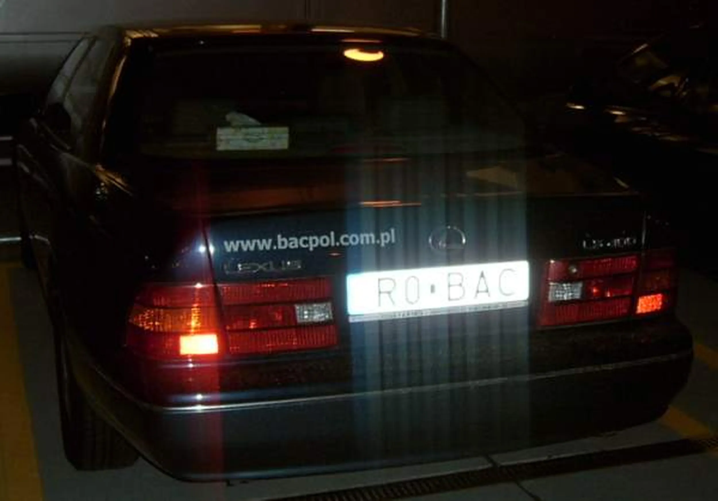 Fajny numer, blacha R0 BAC