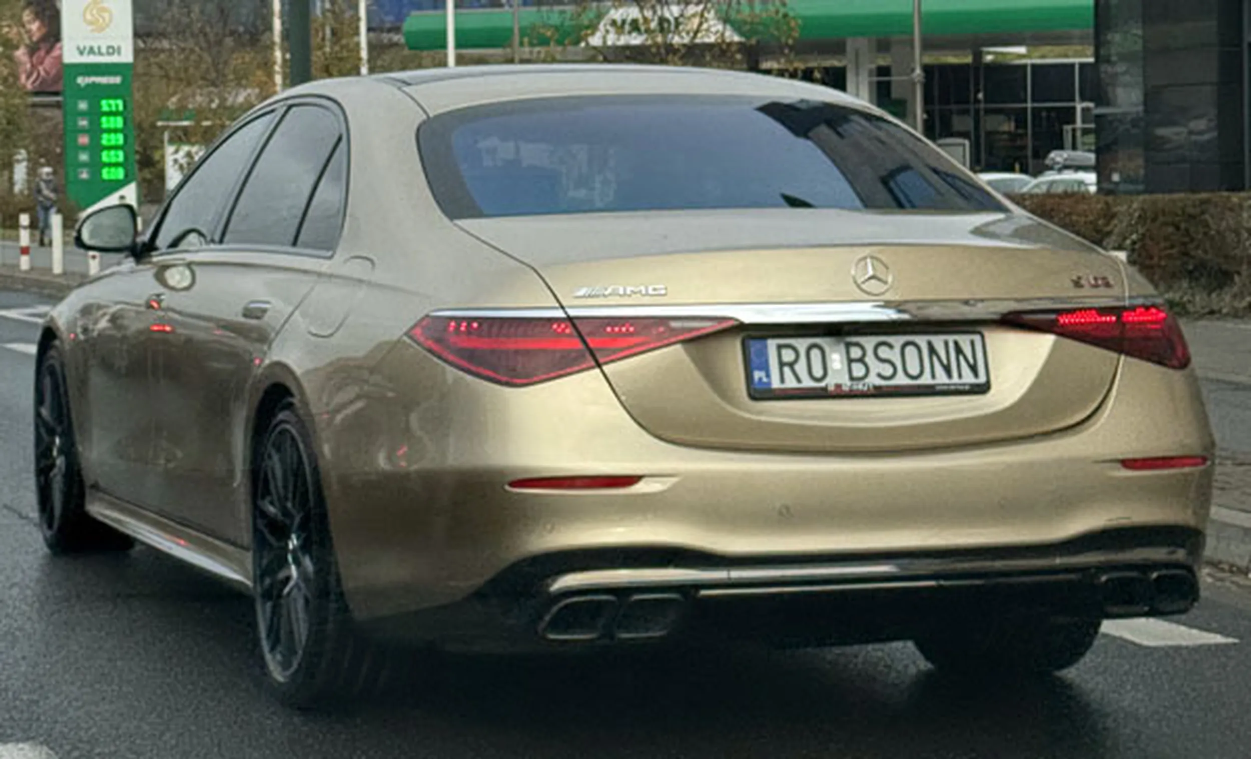 Fajny numer, blacha R0 BSONN