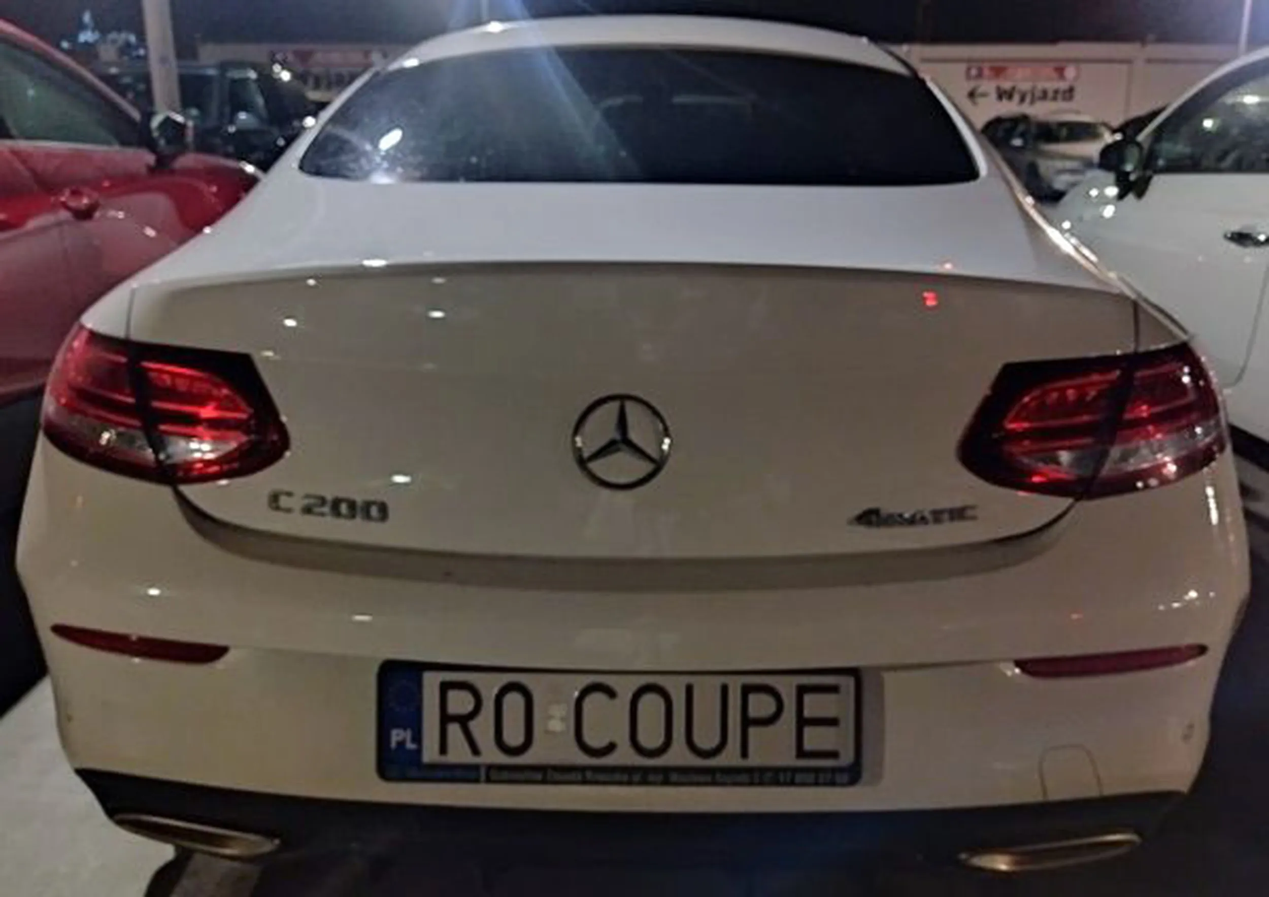 Fajny numer, blacha R0 COUPE