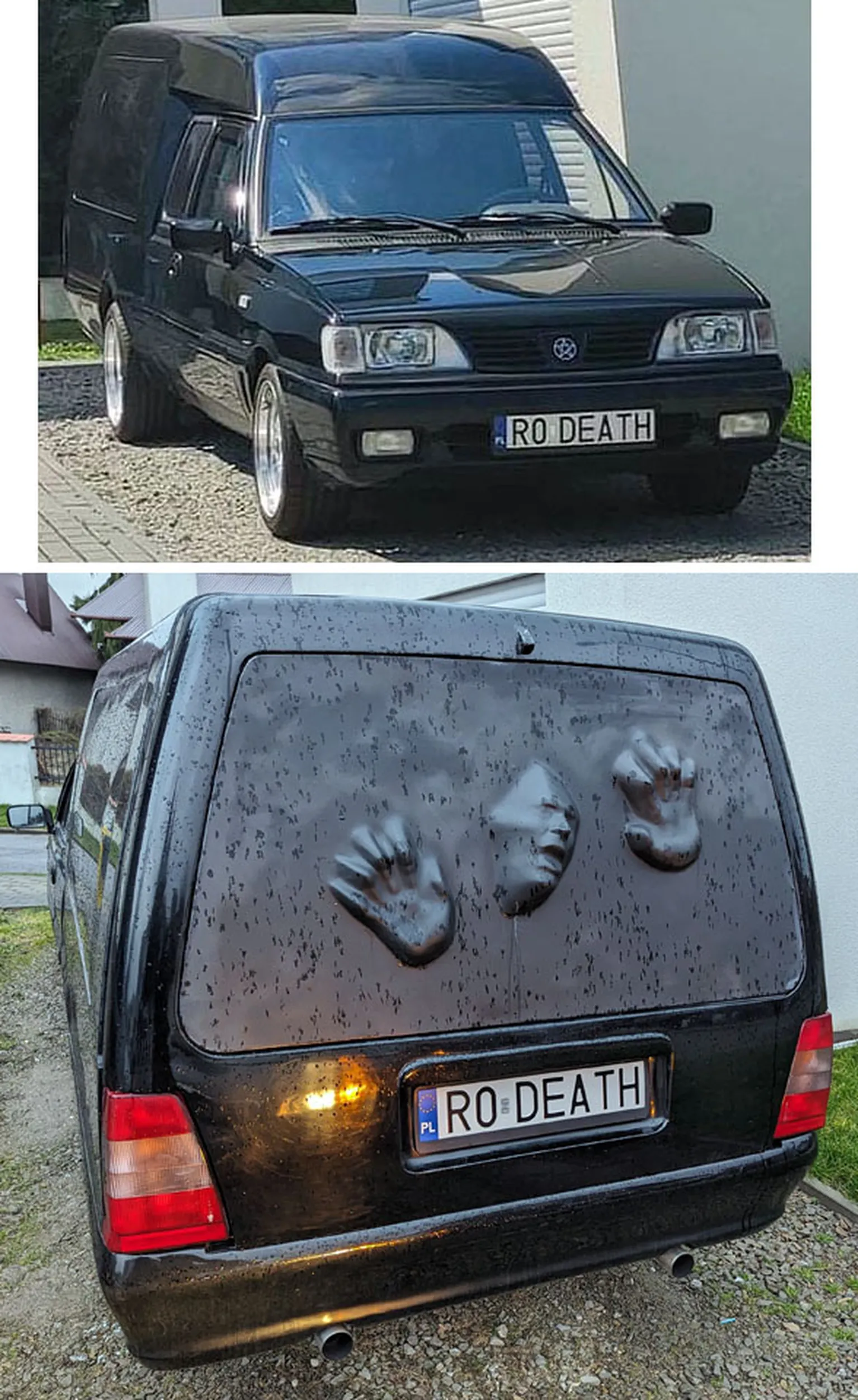 Fajny numer, blacha R0 DEATH