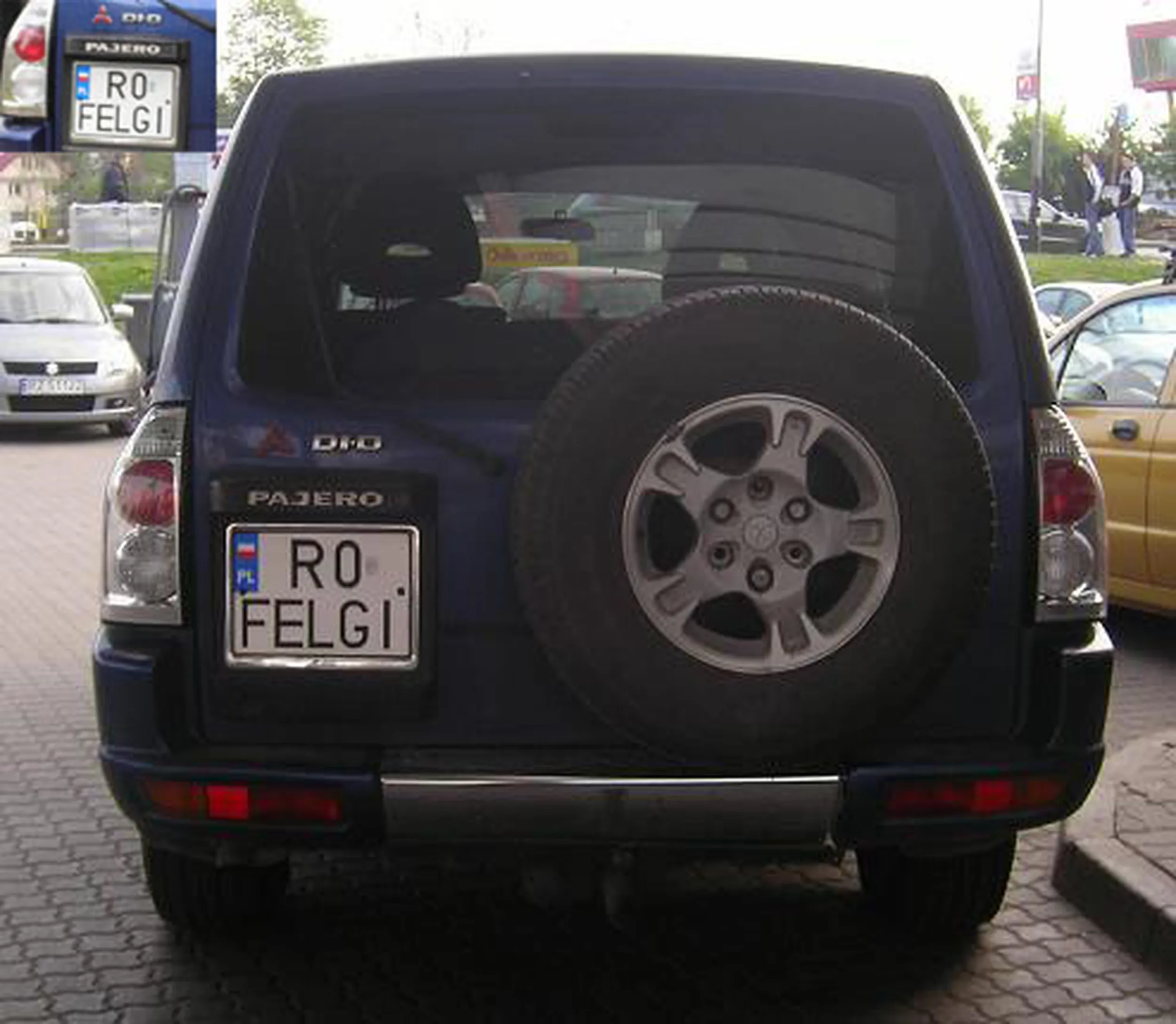 Fajny numer, blacha R0 FELGI