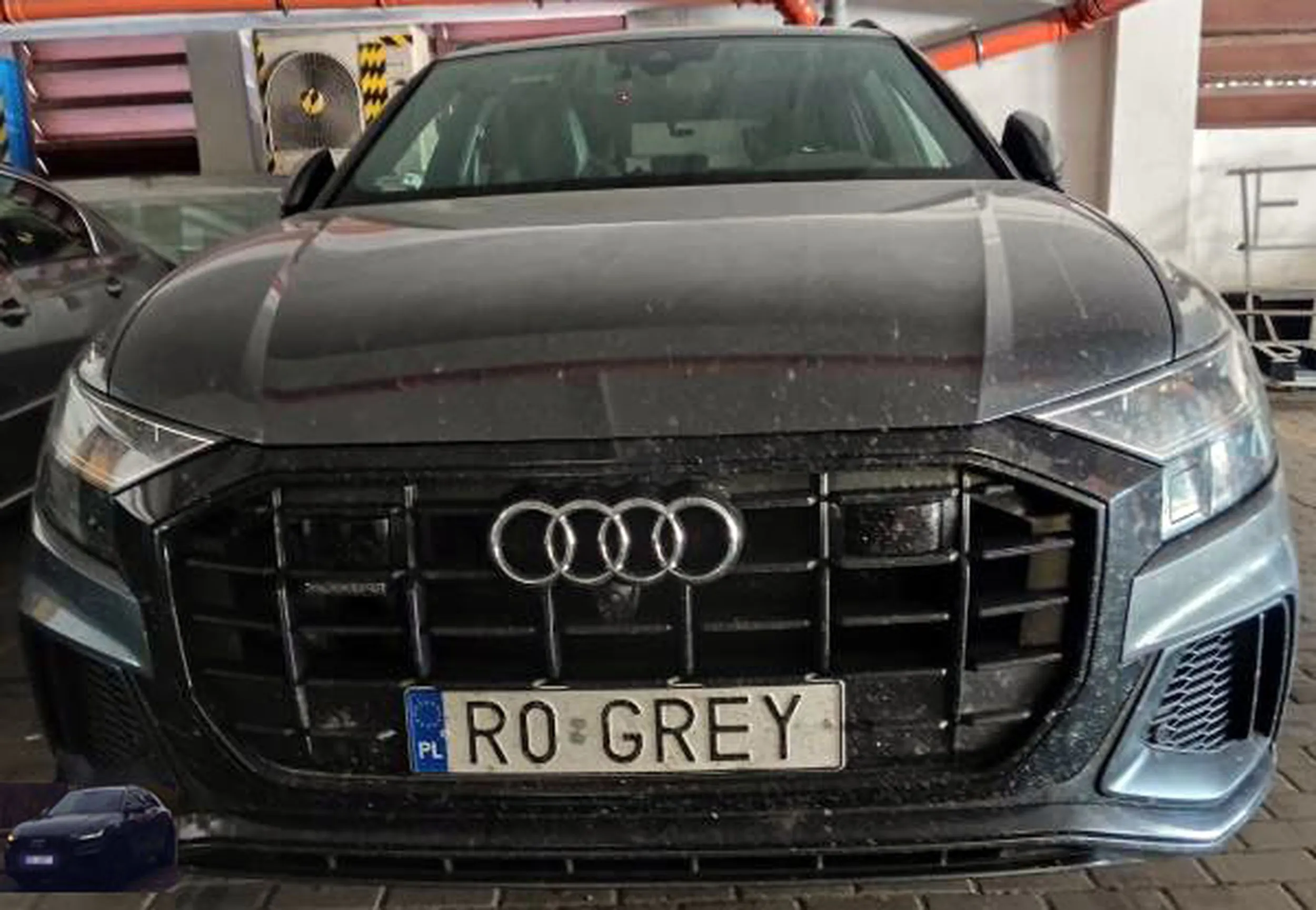 Fajny numer, blacha R0 GREY