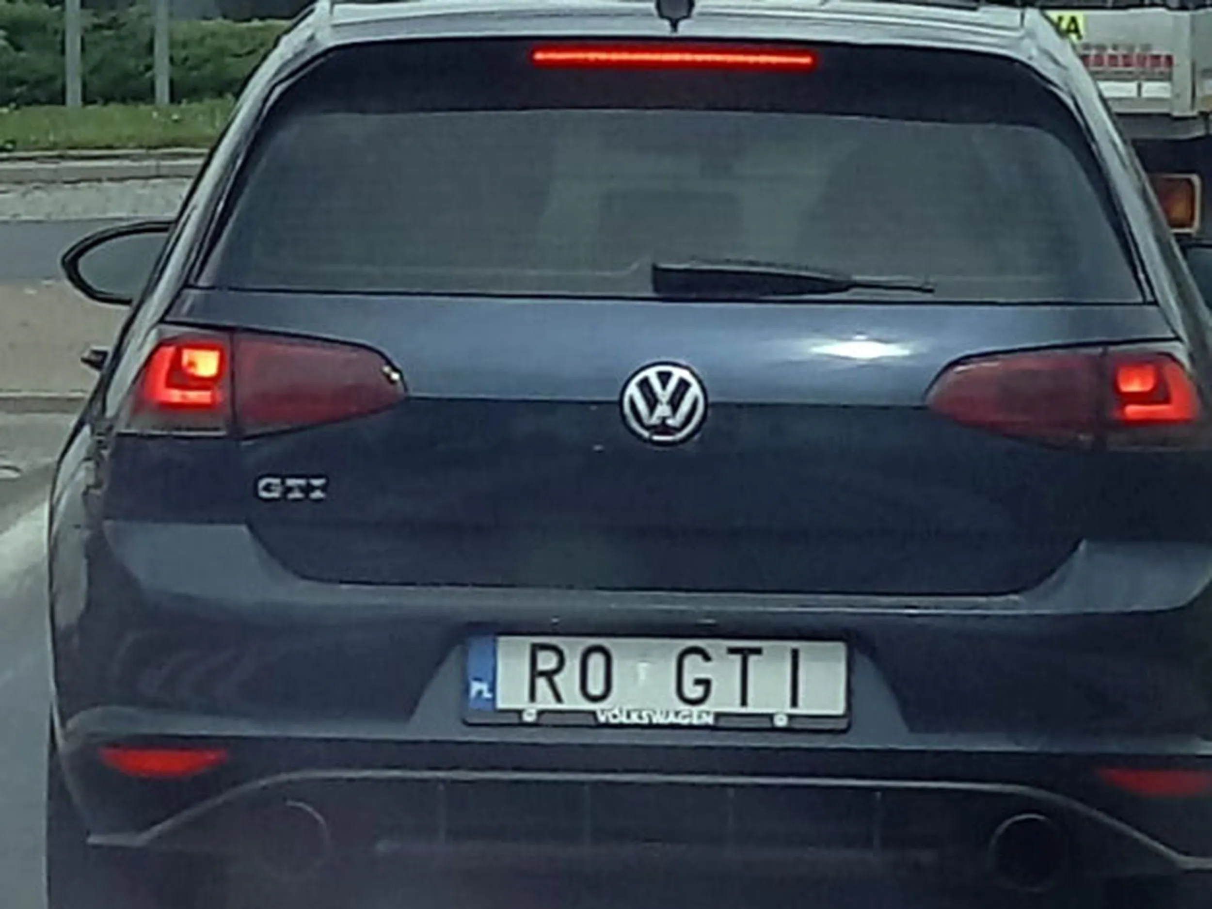 Fajny numer, blacha R0 GTI