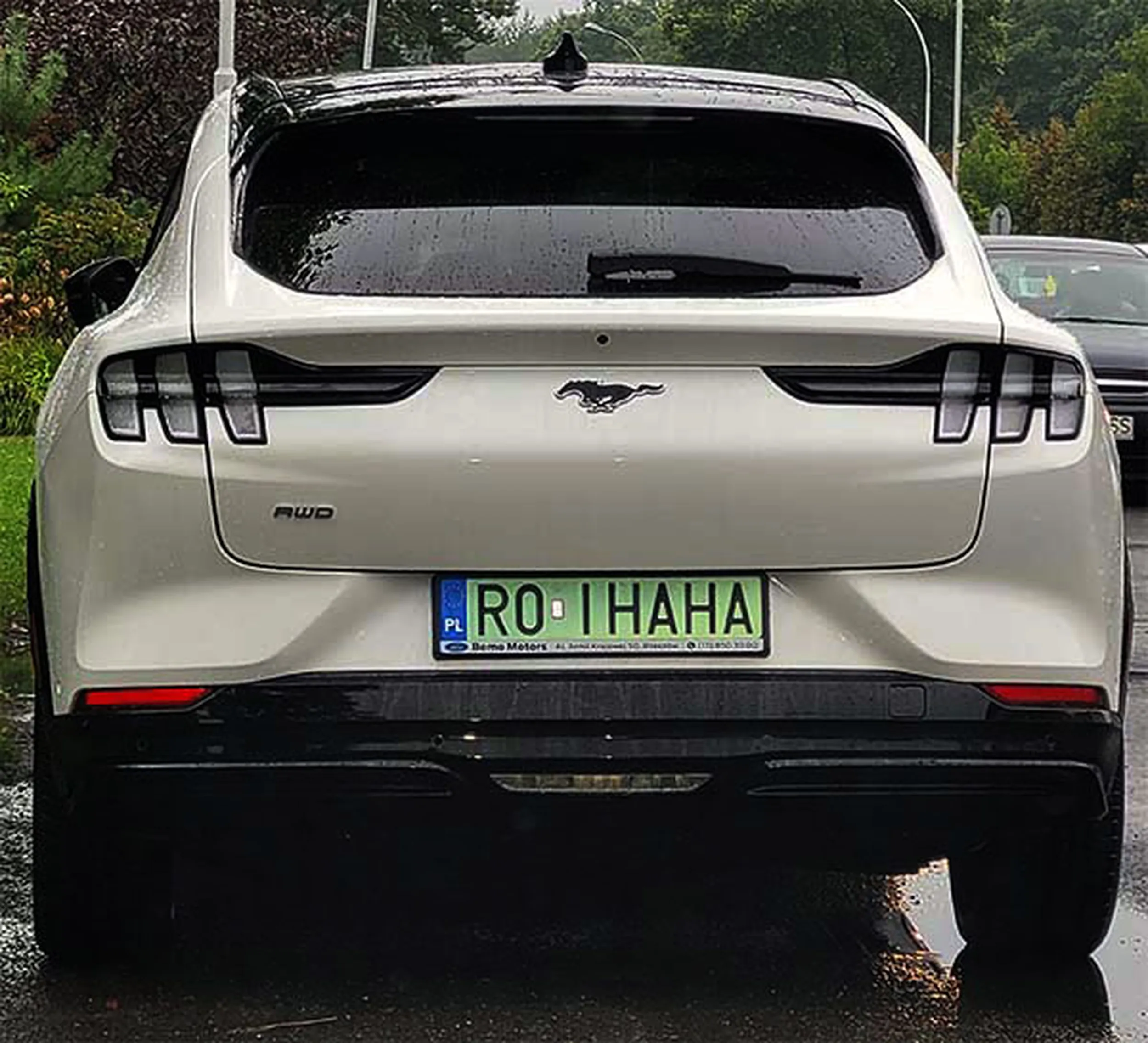 Fajny numer, blacha R0 IHAHA