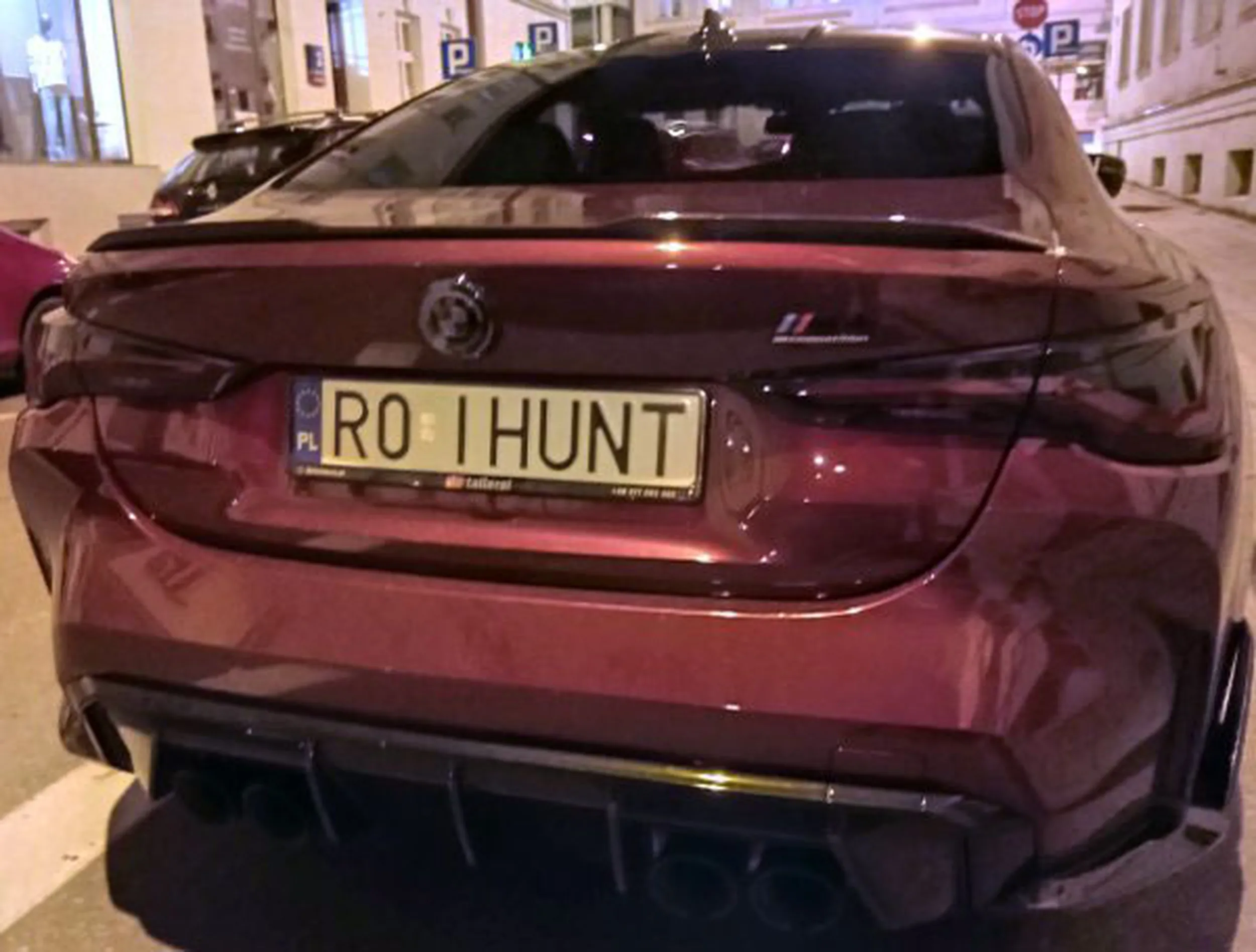 Fajny numer, blacha R0 IHUNT