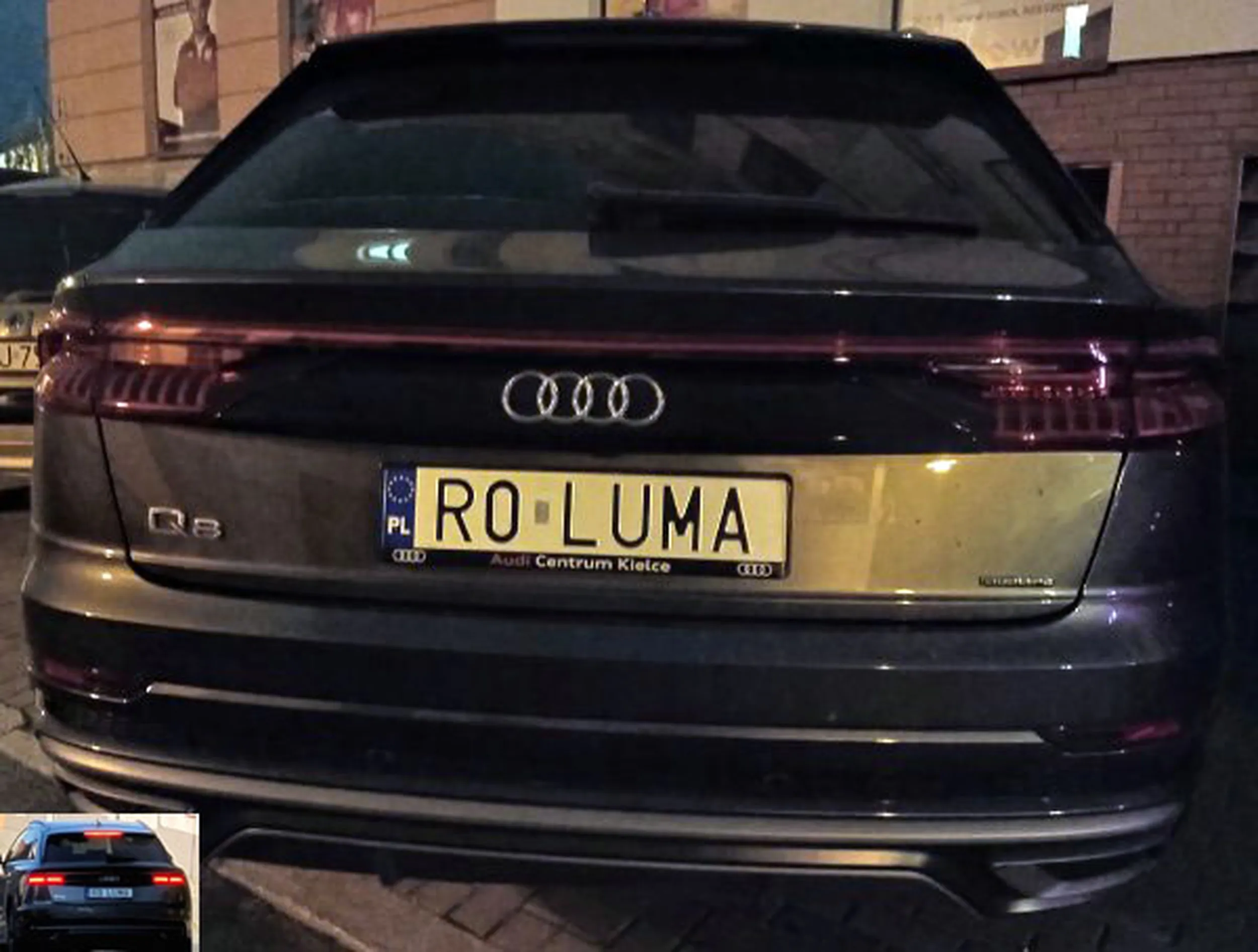 Fajny numer, blacha R0 LUMA